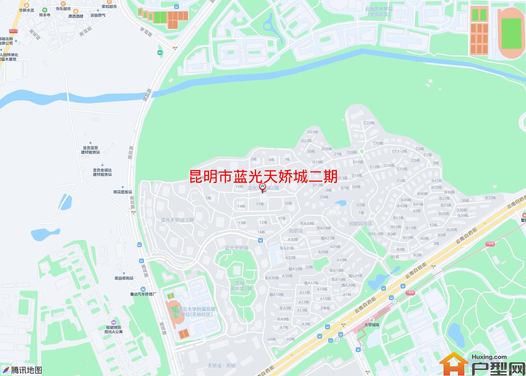 蓝光天娇城二期小区 - 户型网