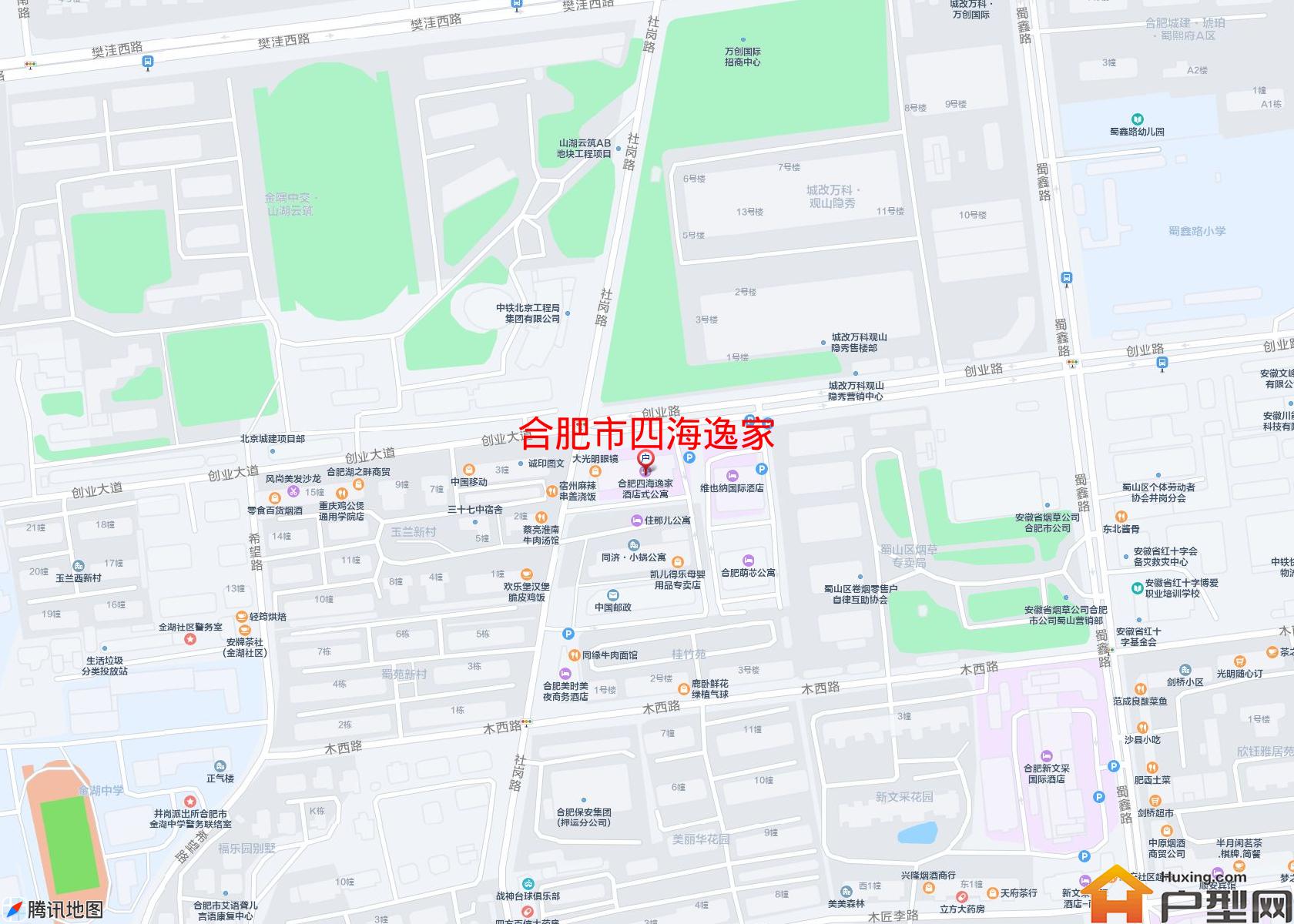 四海逸家小区 - 户型网