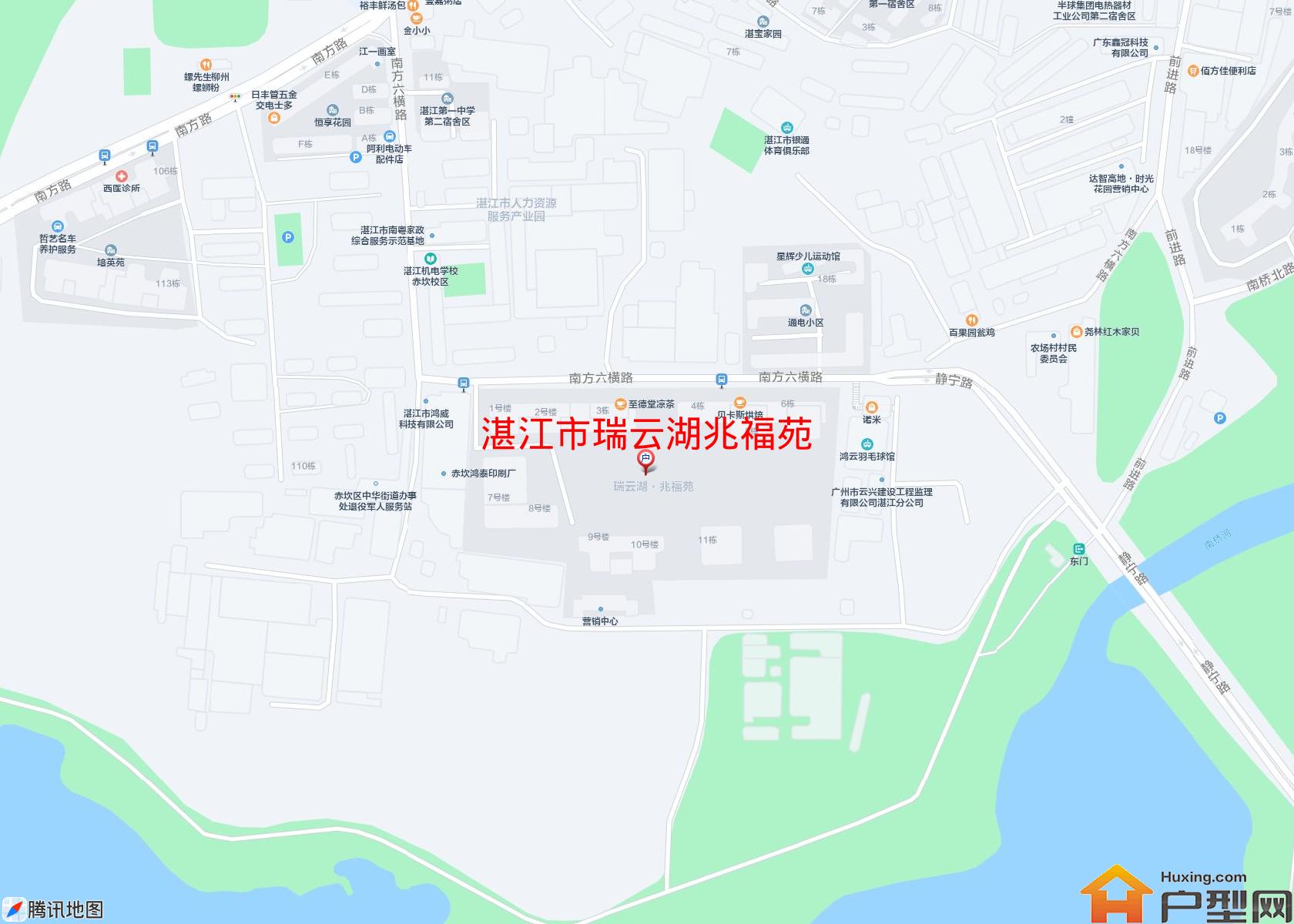 瑞云湖兆福苑小区 - 户型网