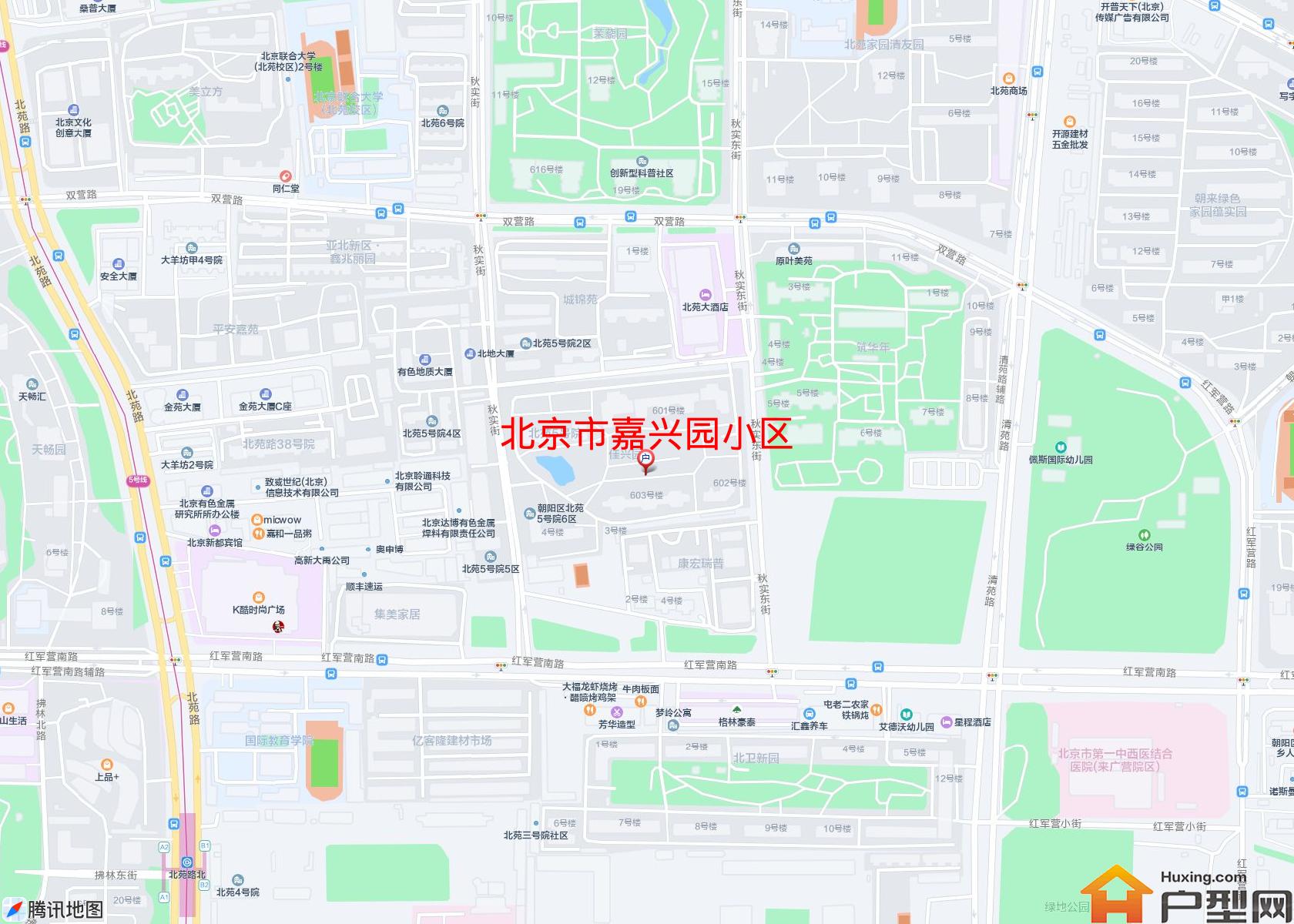 嘉兴园小区小区 - 户型网