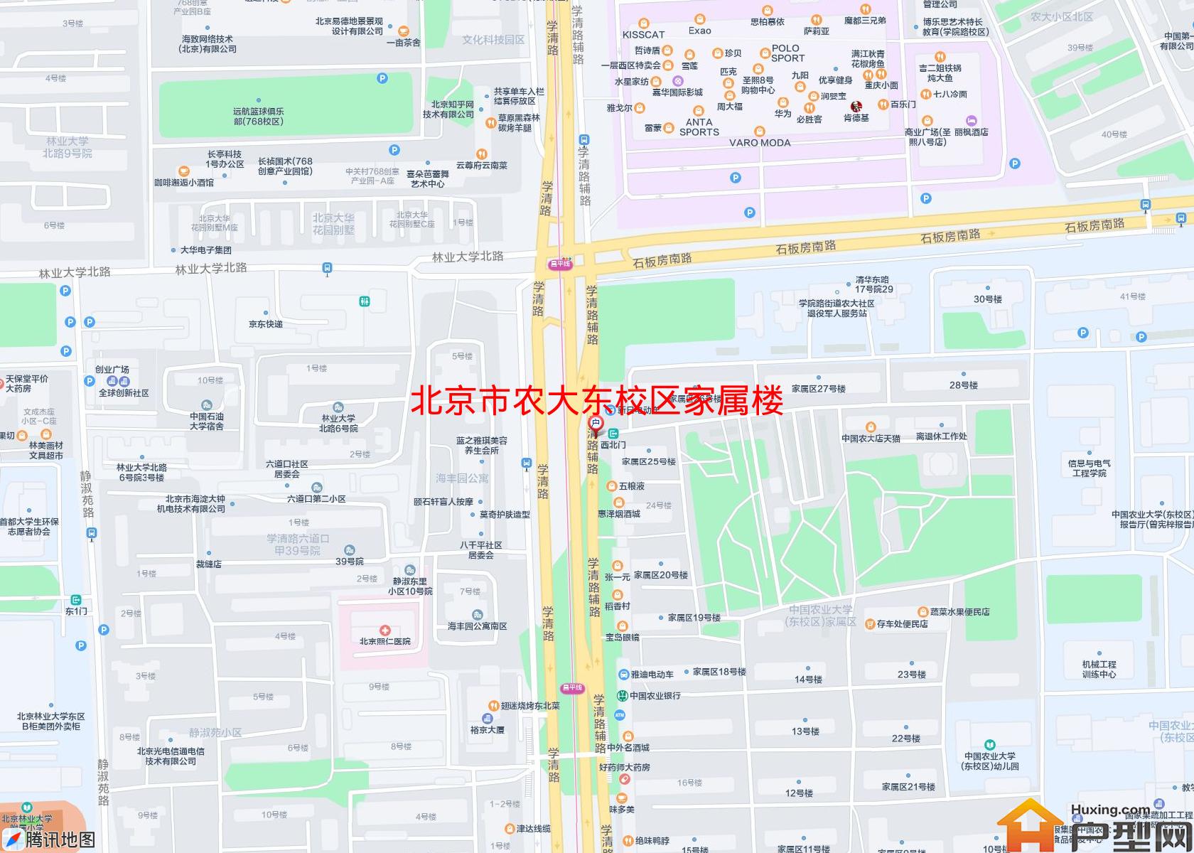 农大东校区家属楼小区 - 户型网