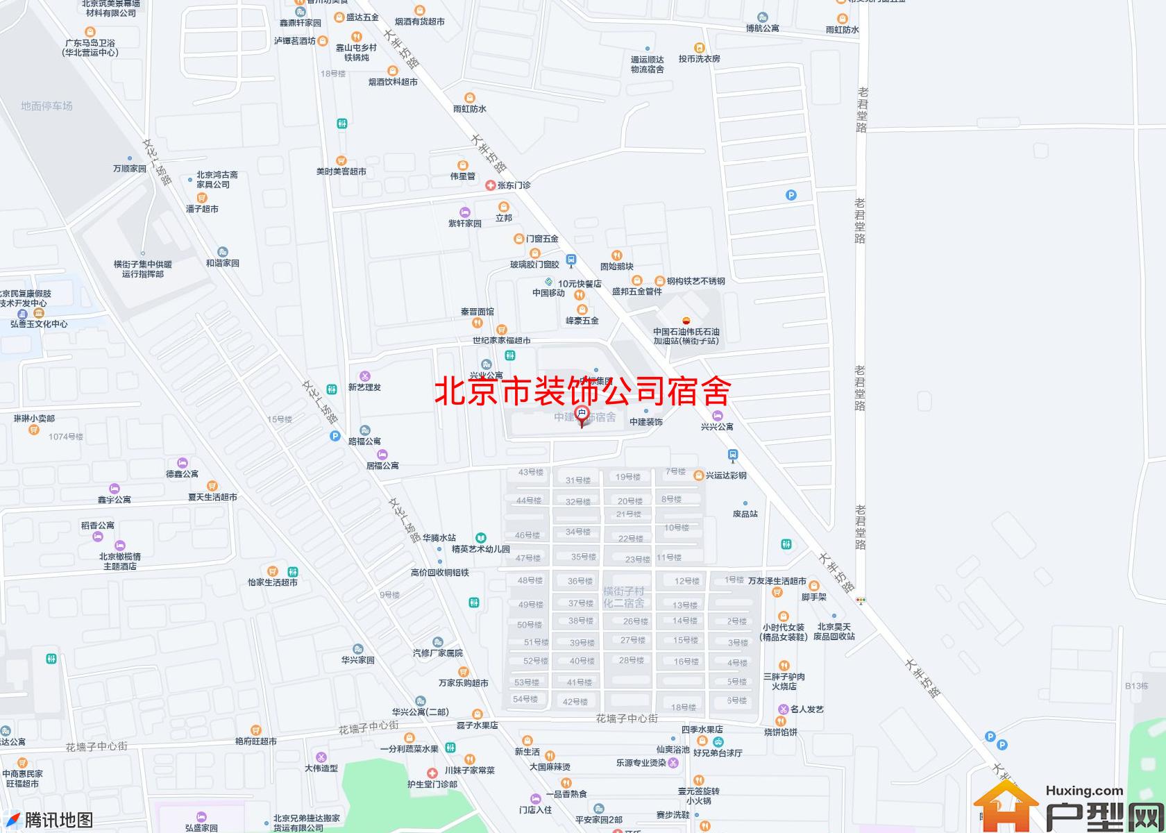 装饰公司宿舍小区 - 户型网