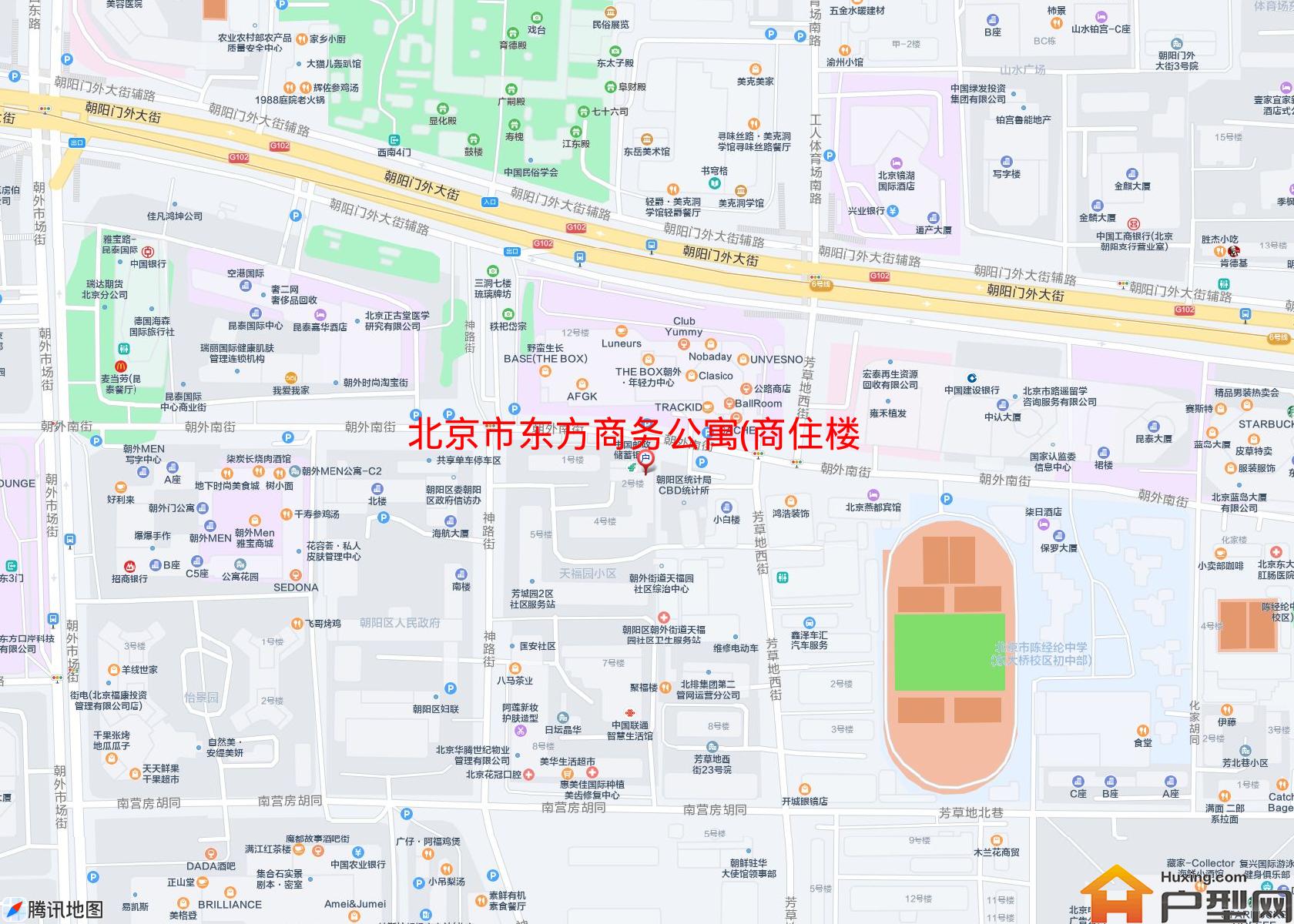 东方商务公寓(商住楼)小区 - 户型网