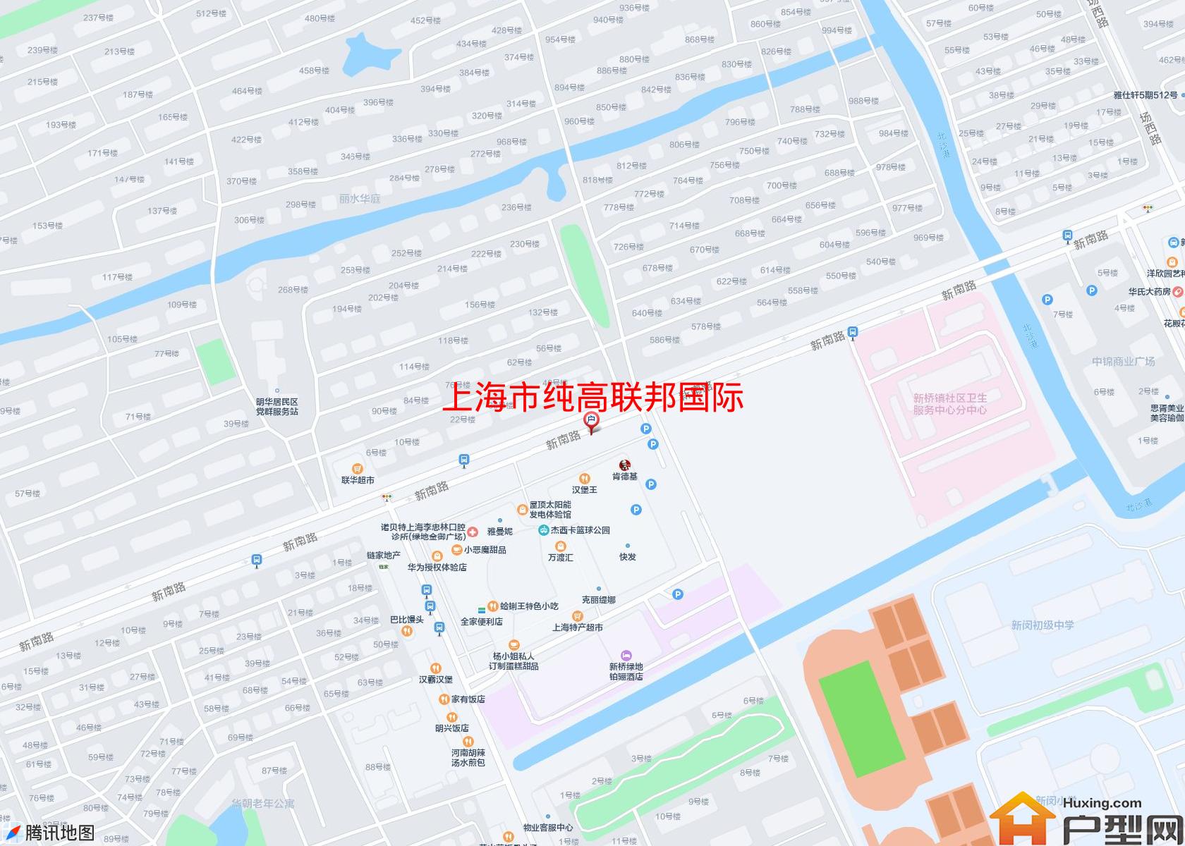 纯高联邦国际小区 - 户型网