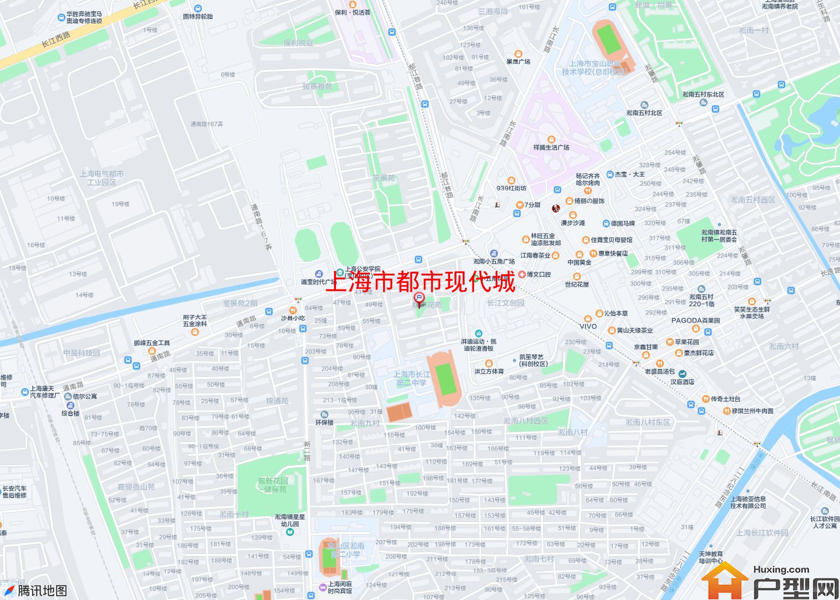 都市现代城小区 - 户型网