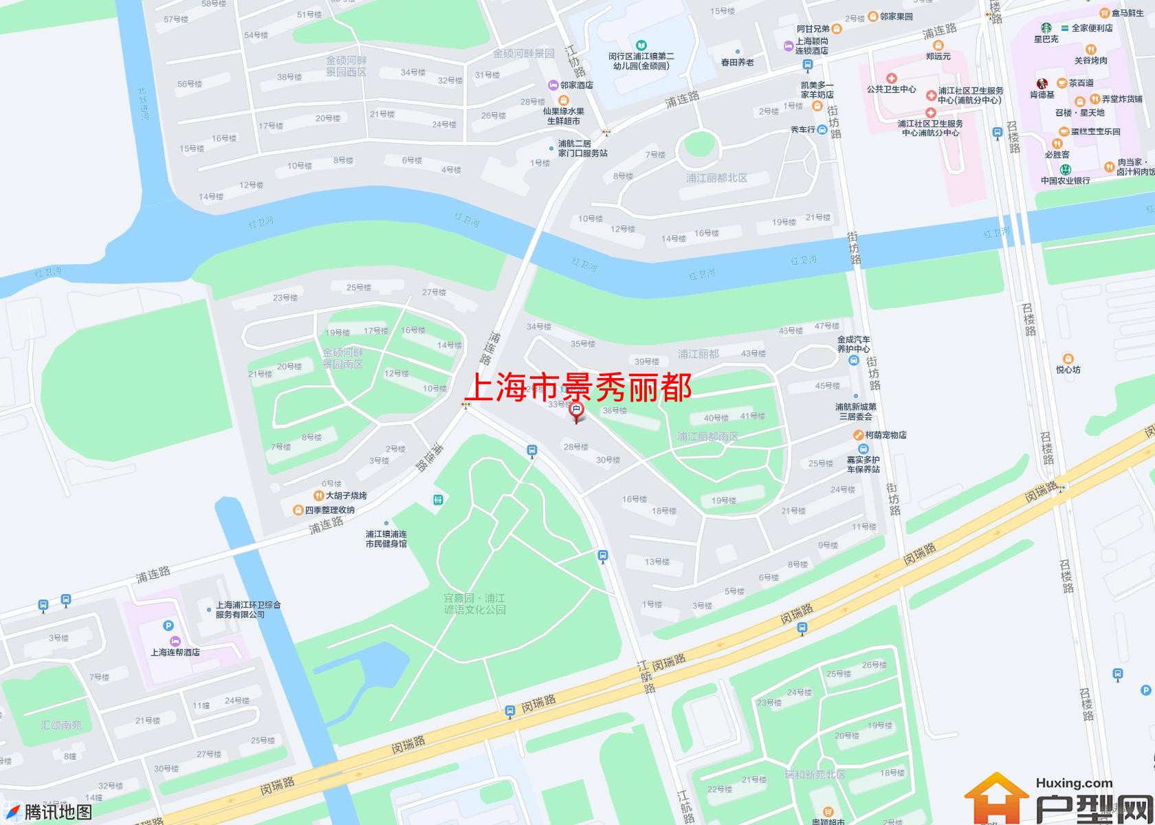 景秀丽都小区 - 户型网