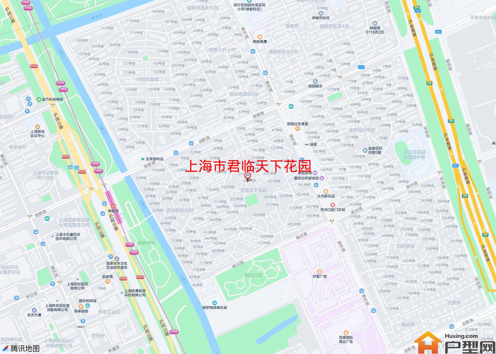 君临天下花园小区 - 户型网