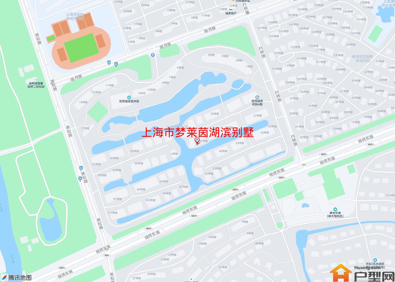 梦莱茵湖滨别墅小区 - 户型网