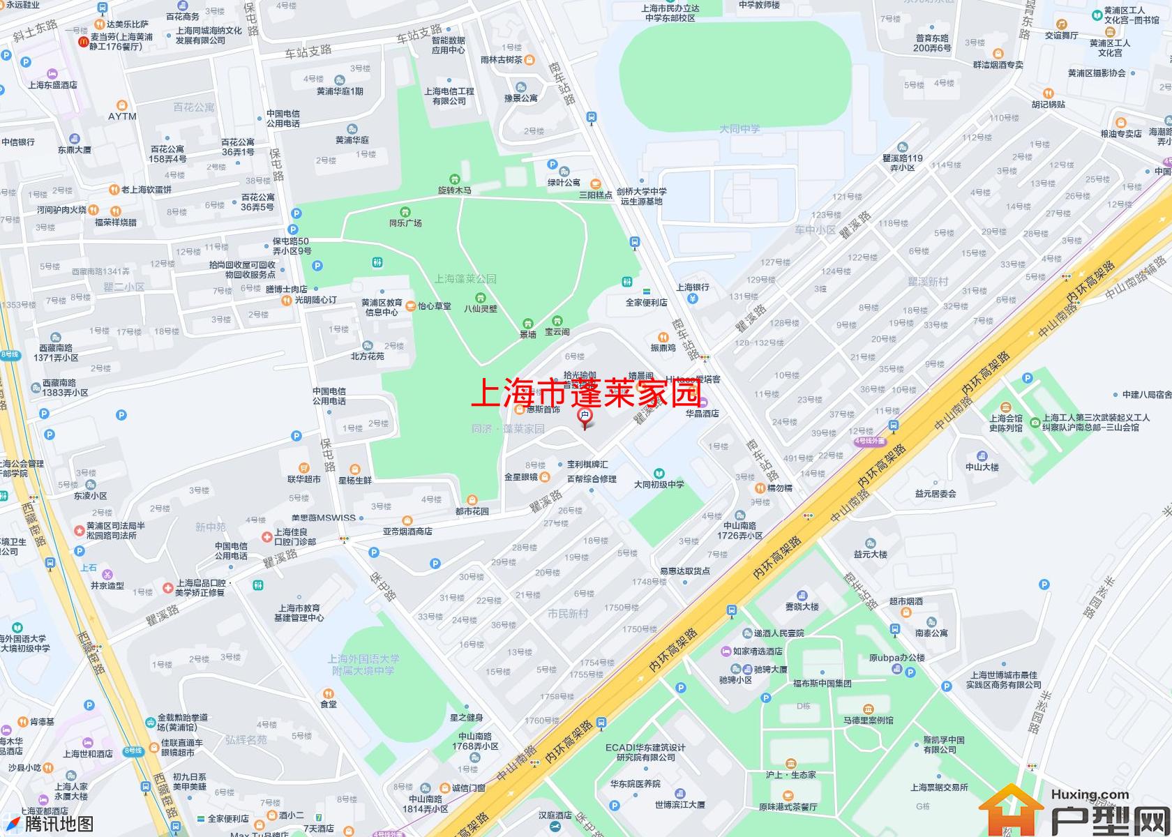 蓬莱家园小区 - 户型网