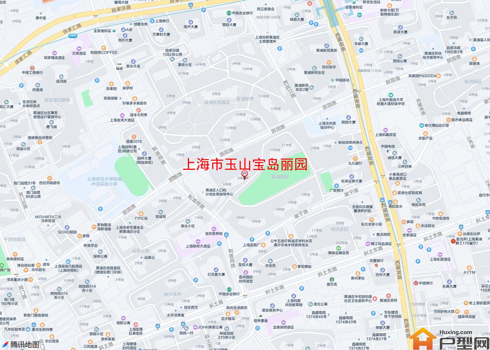 玉山宝岛丽园小区 - 户型网