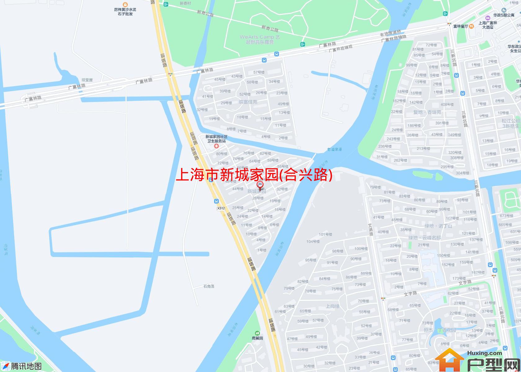 新城家园(合兴路)小区 - 户型网