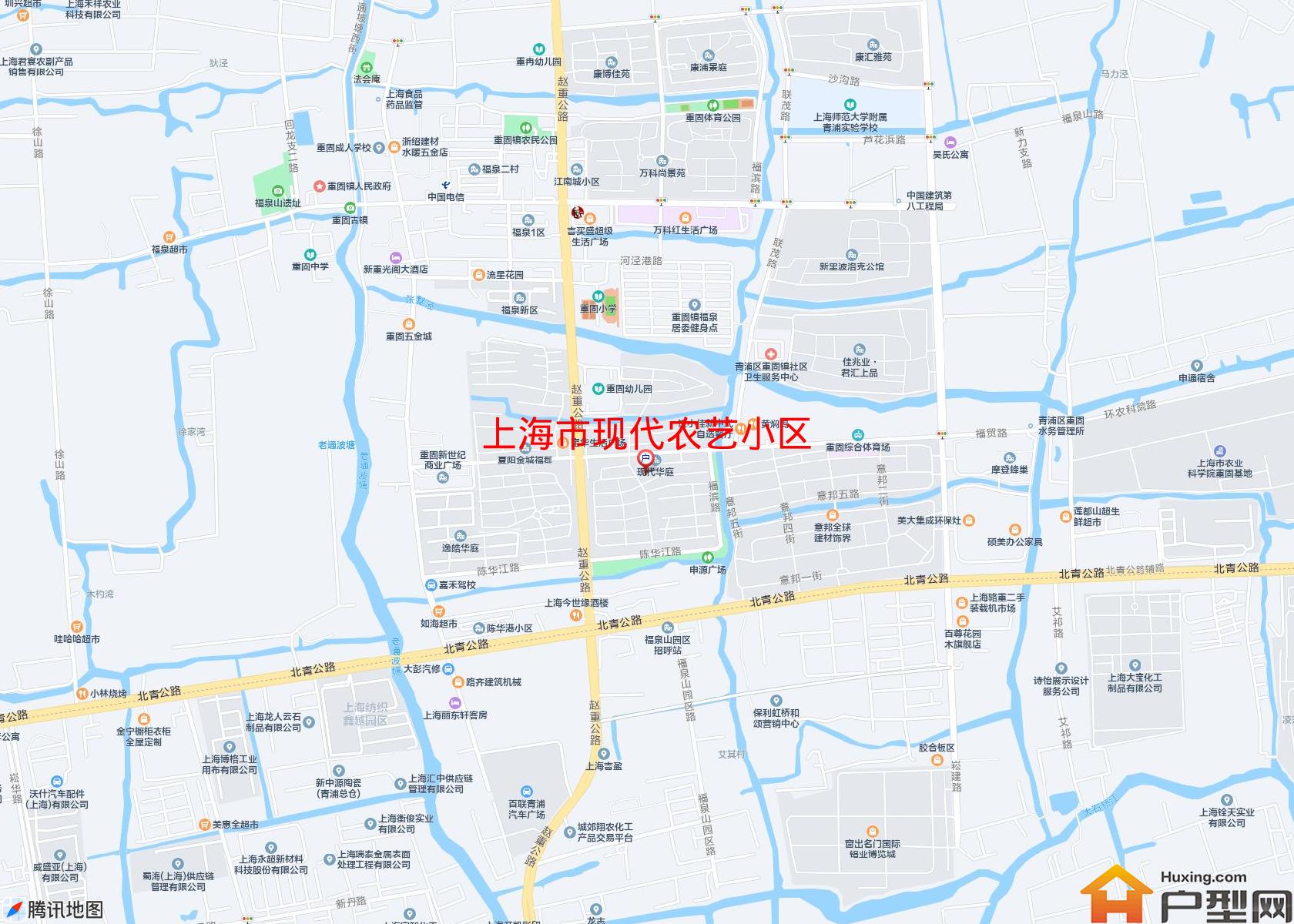现代农艺小区小区 - 户型网