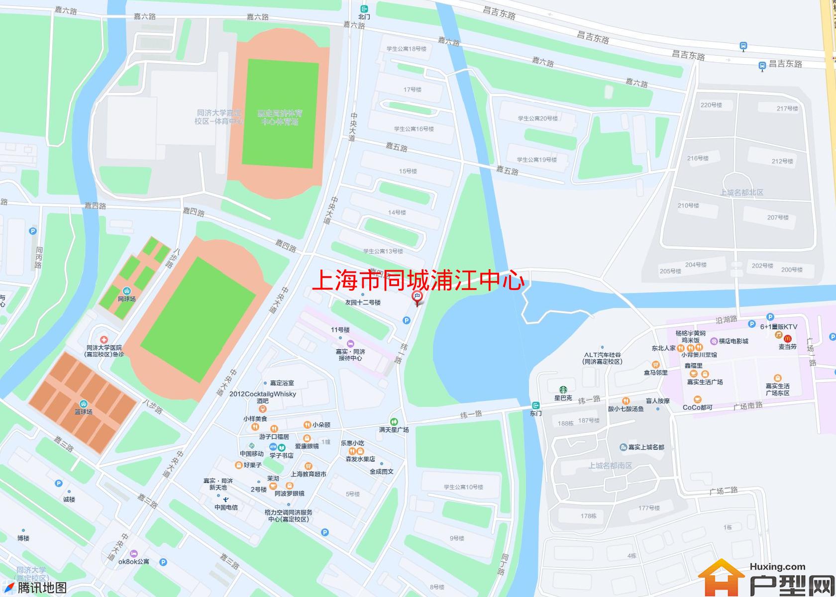 同城浦江中心小区 - 户型网