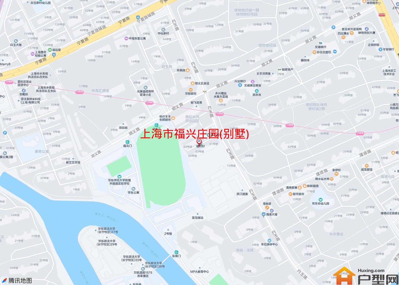 福兴庄园(别墅)小区 - 户型网