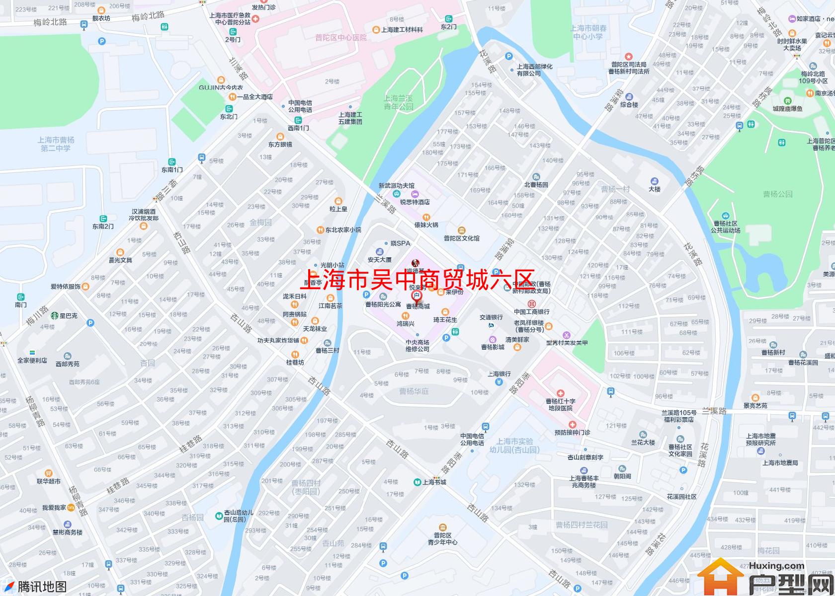 吴中商贸城六区小区 - 户型网