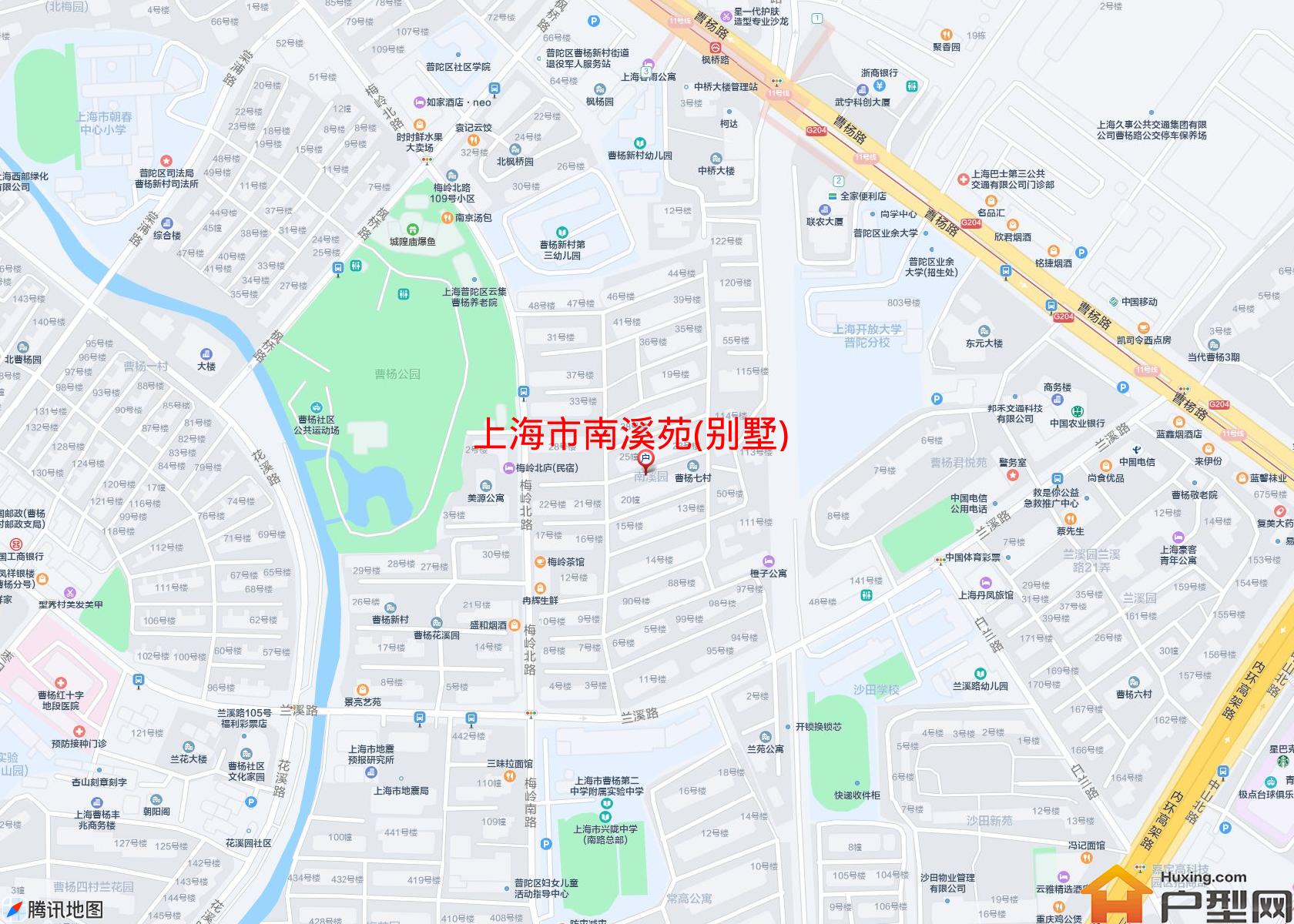 南溪苑(别墅)小区 - 户型网