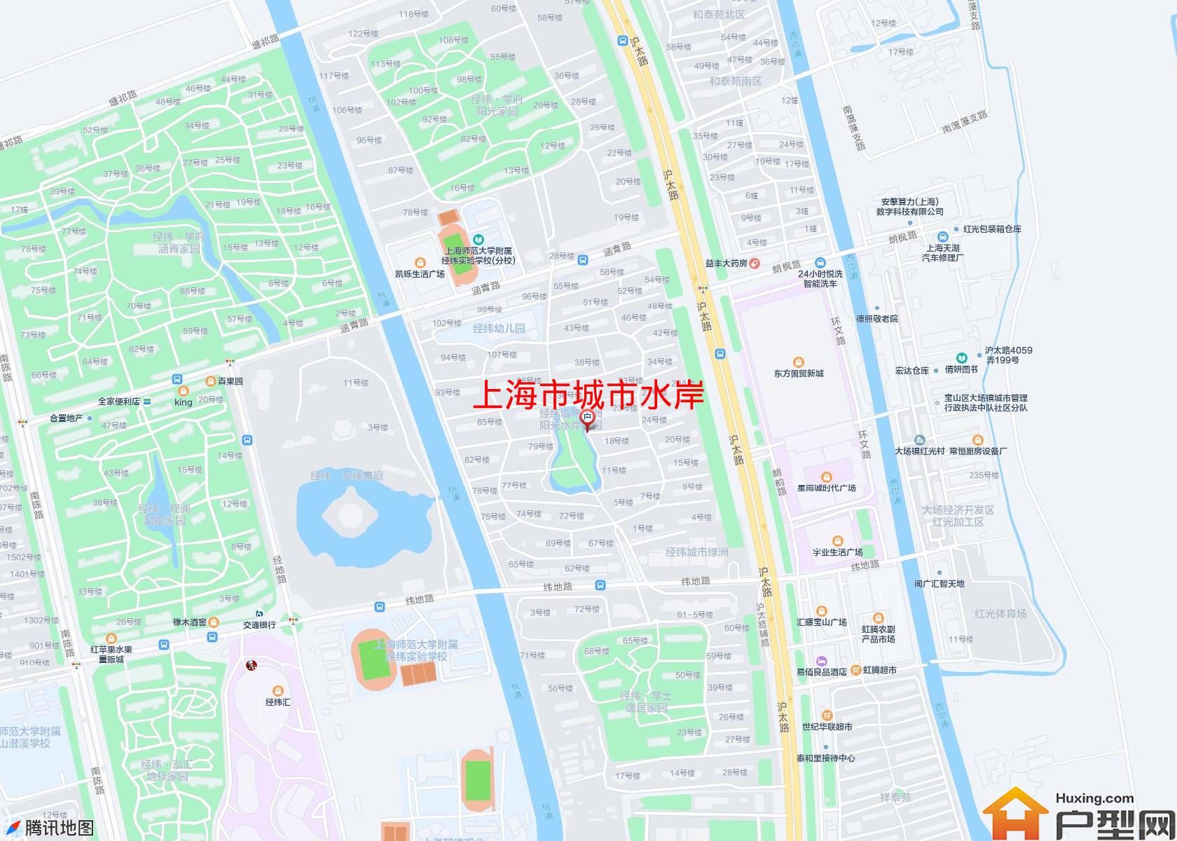城市水岸小区 - 户型网