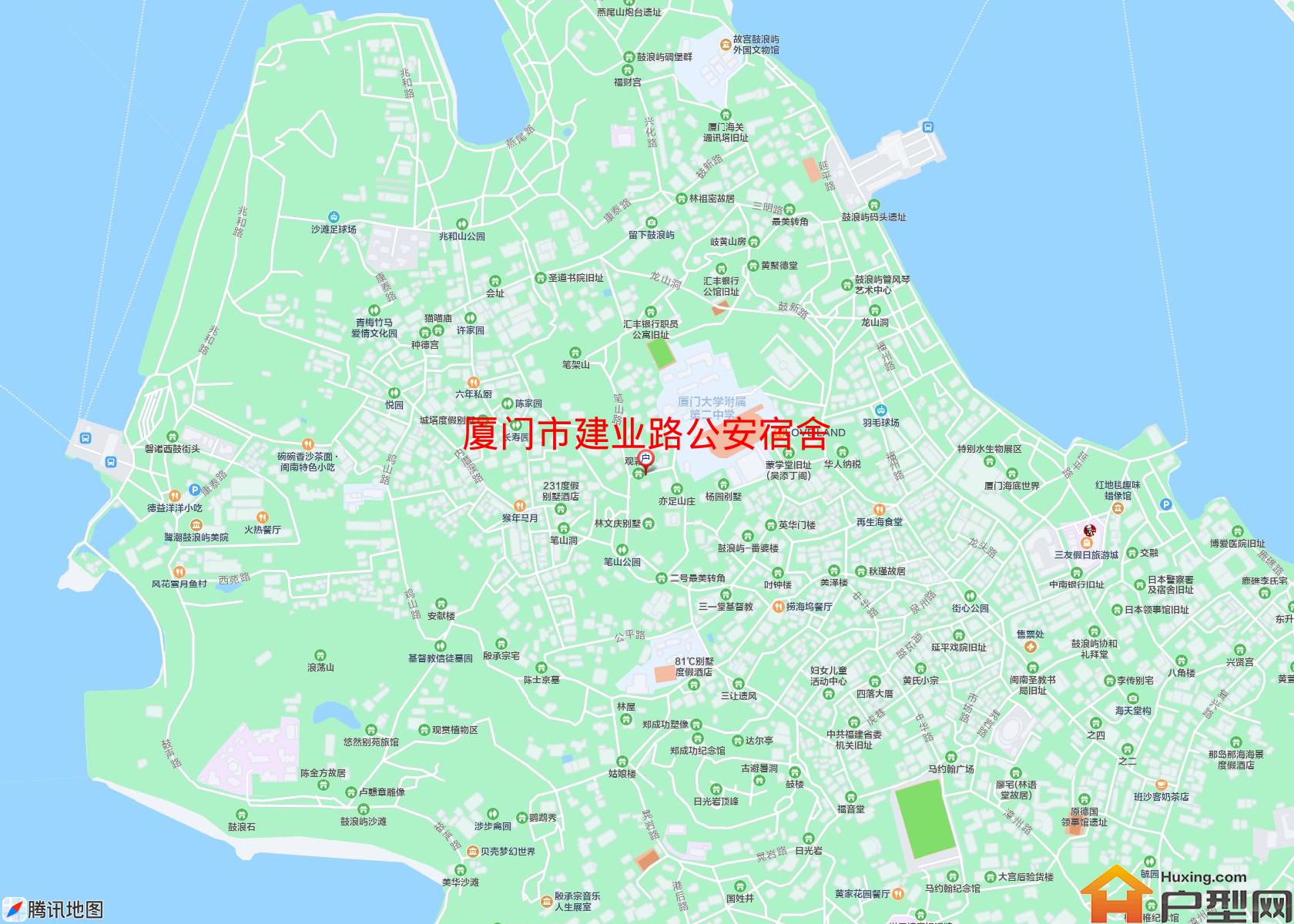 建业路公安宿舍小区 - 户型网