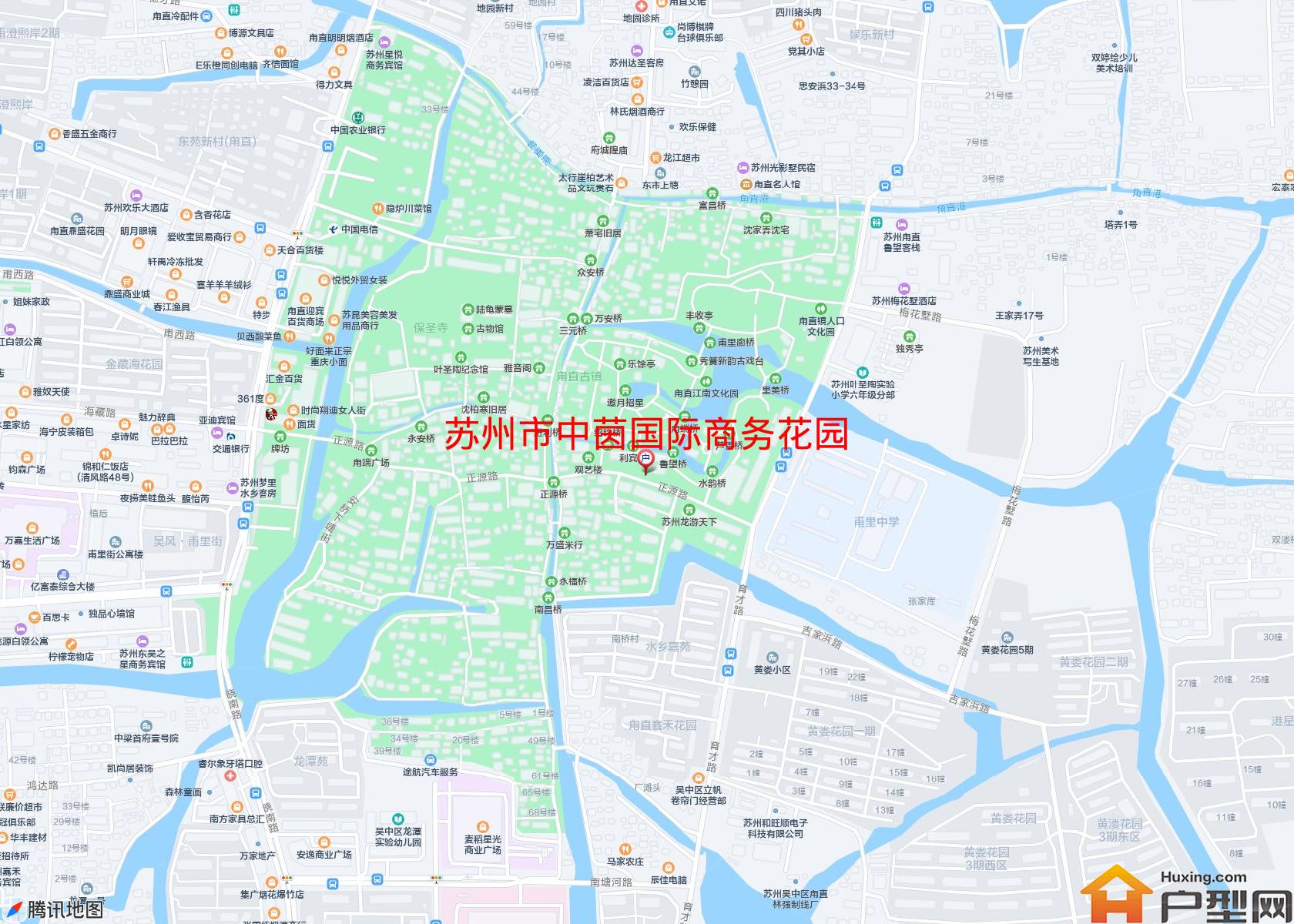 中茵国际商务花园小区 - 户型网