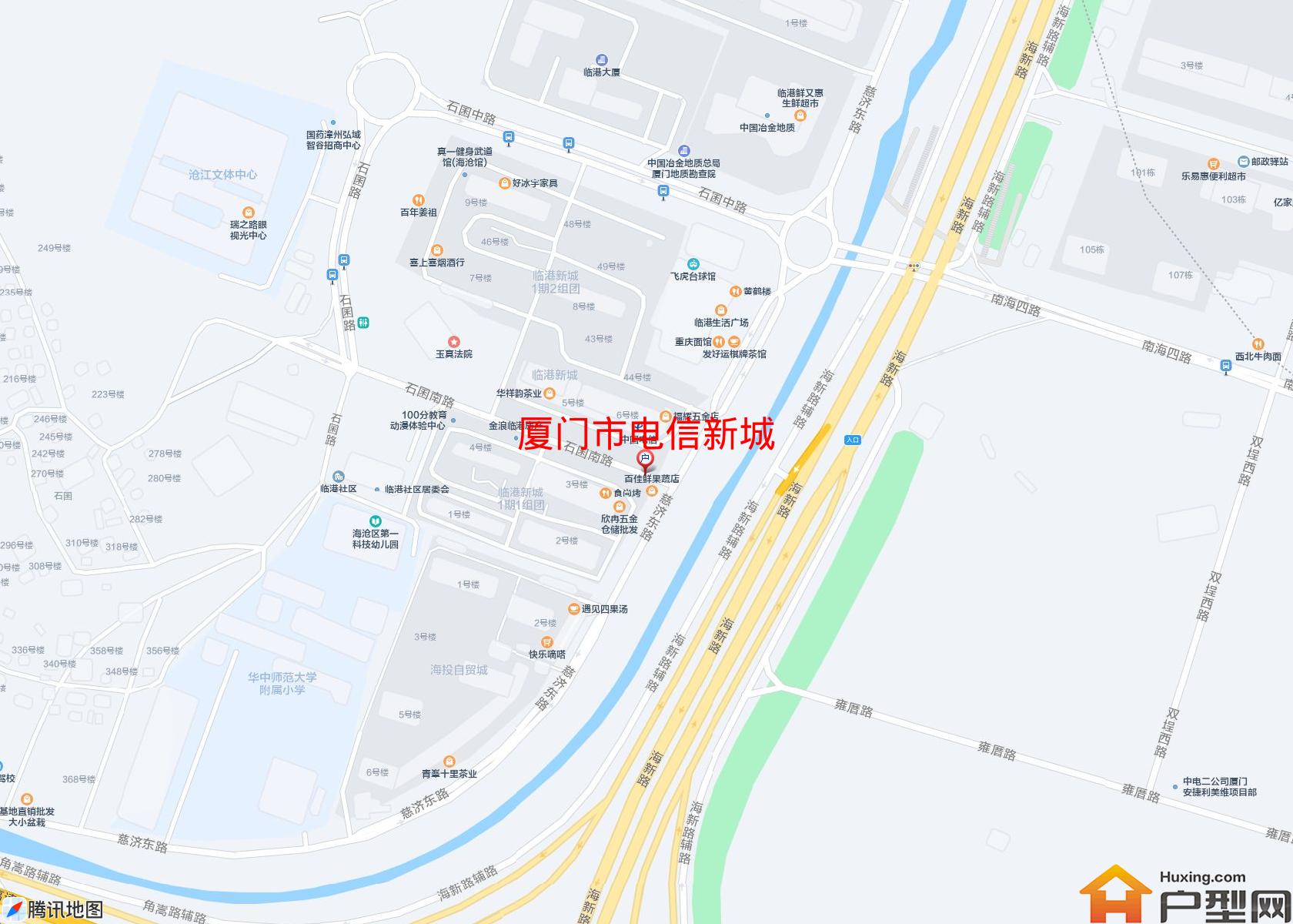 电信新城小区 - 户型网