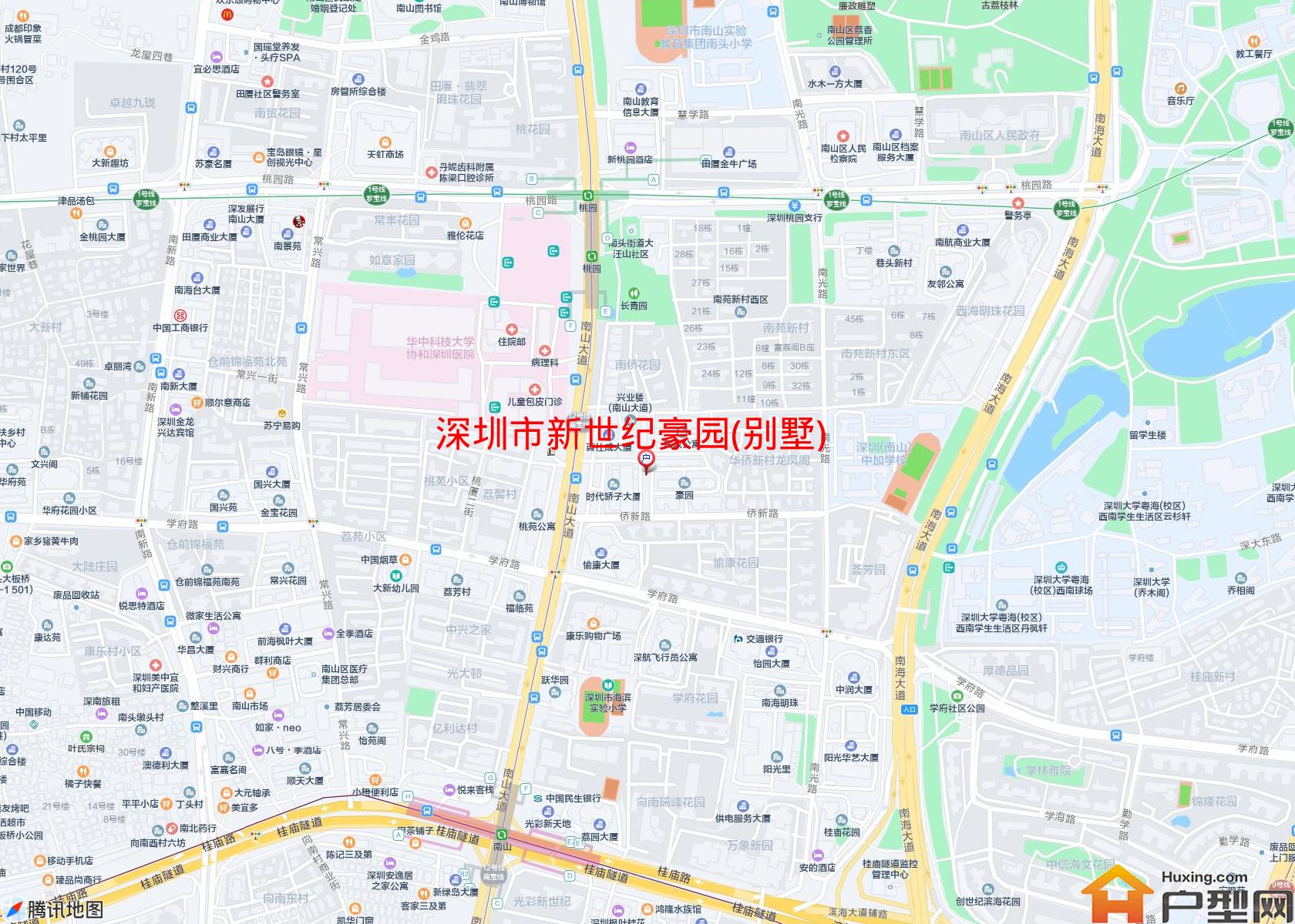 新世纪豪园(别墅)小区 - 户型网