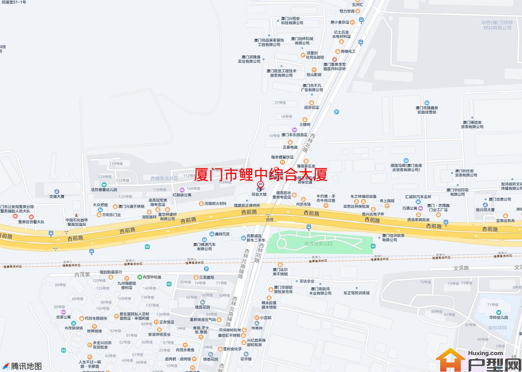 鲤中综合大厦小区 - 户型网