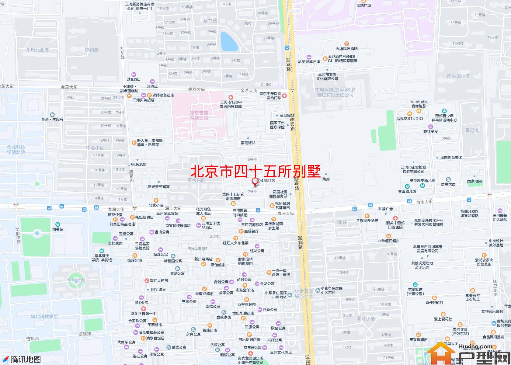 四十五所别墅小区 - 户型网