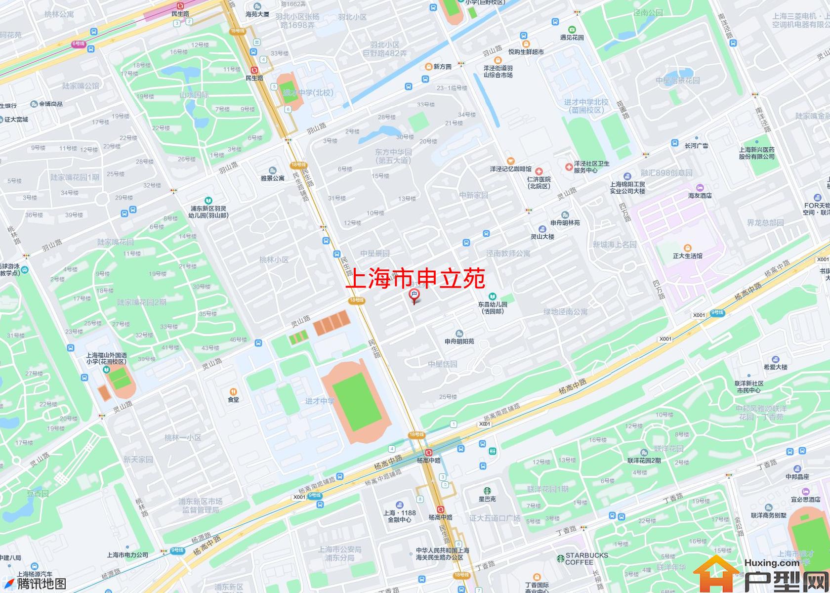 申立苑小区 - 户型网