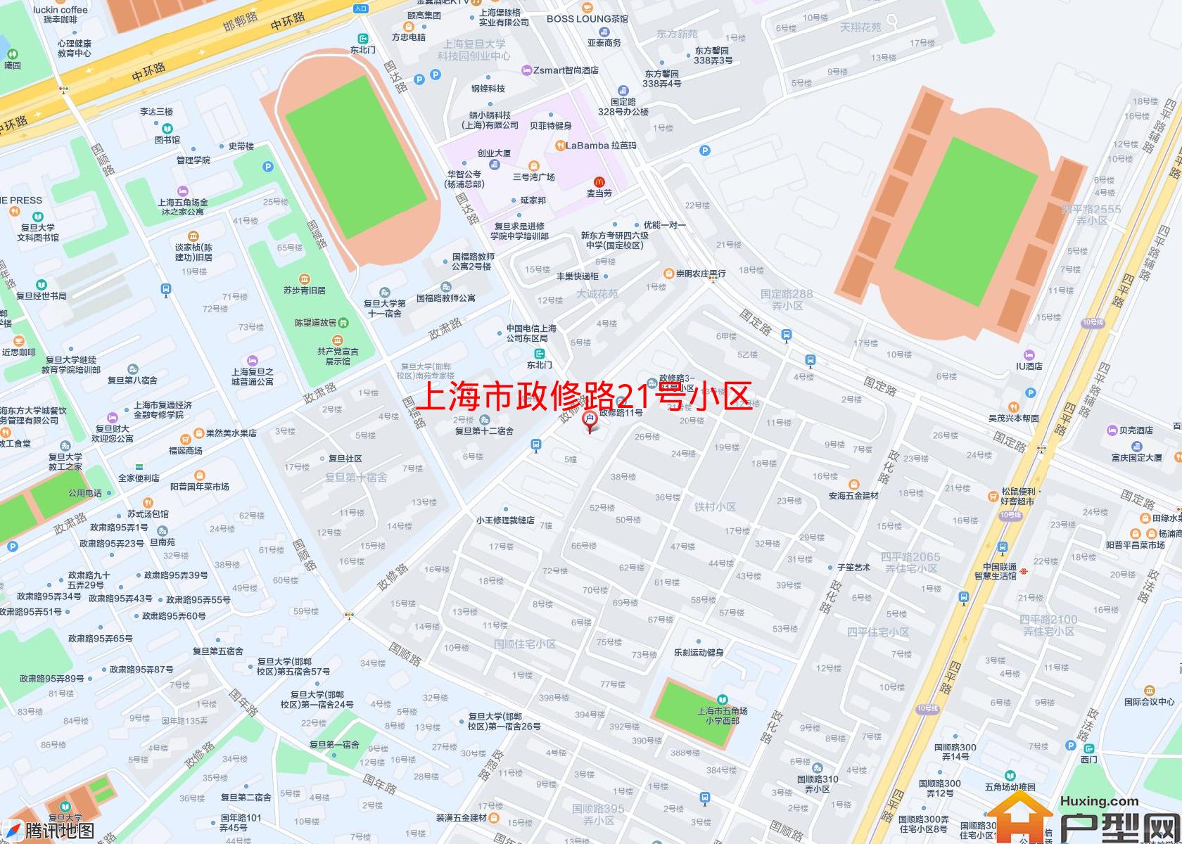 政修路21号小区小区 - 户型网