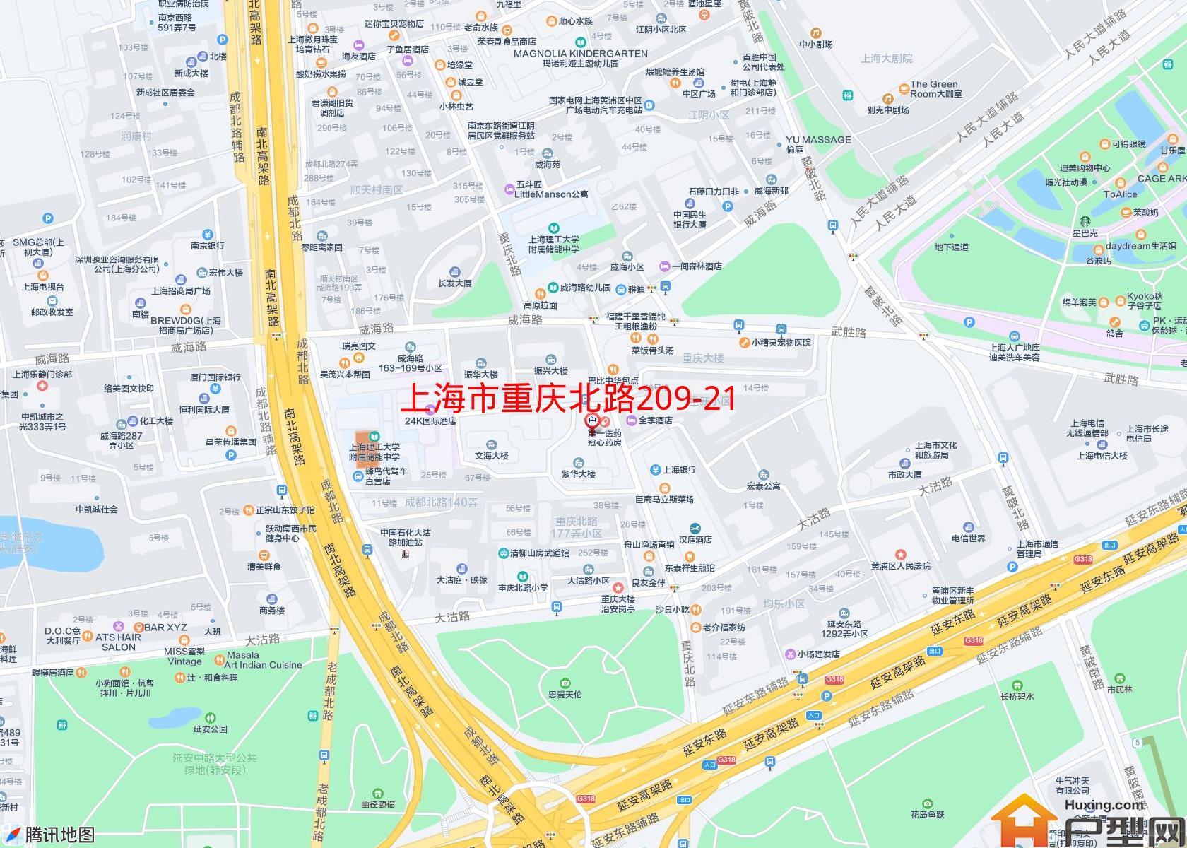 重庆北路209-211号小区小区 - 户型网
