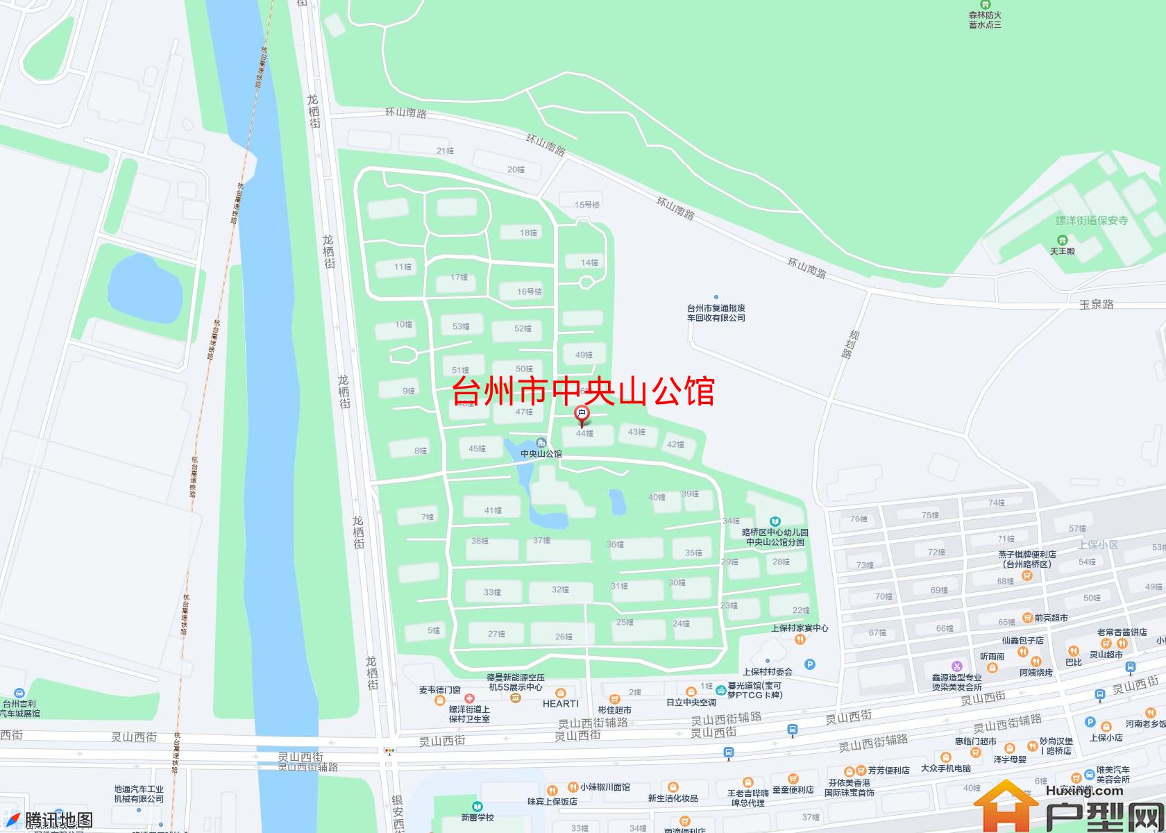 中央山公馆小区 - 户型网