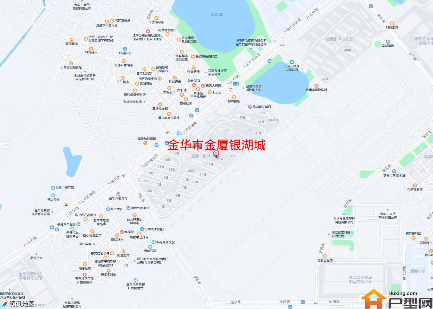 金厦银湖城小区 - 户型网