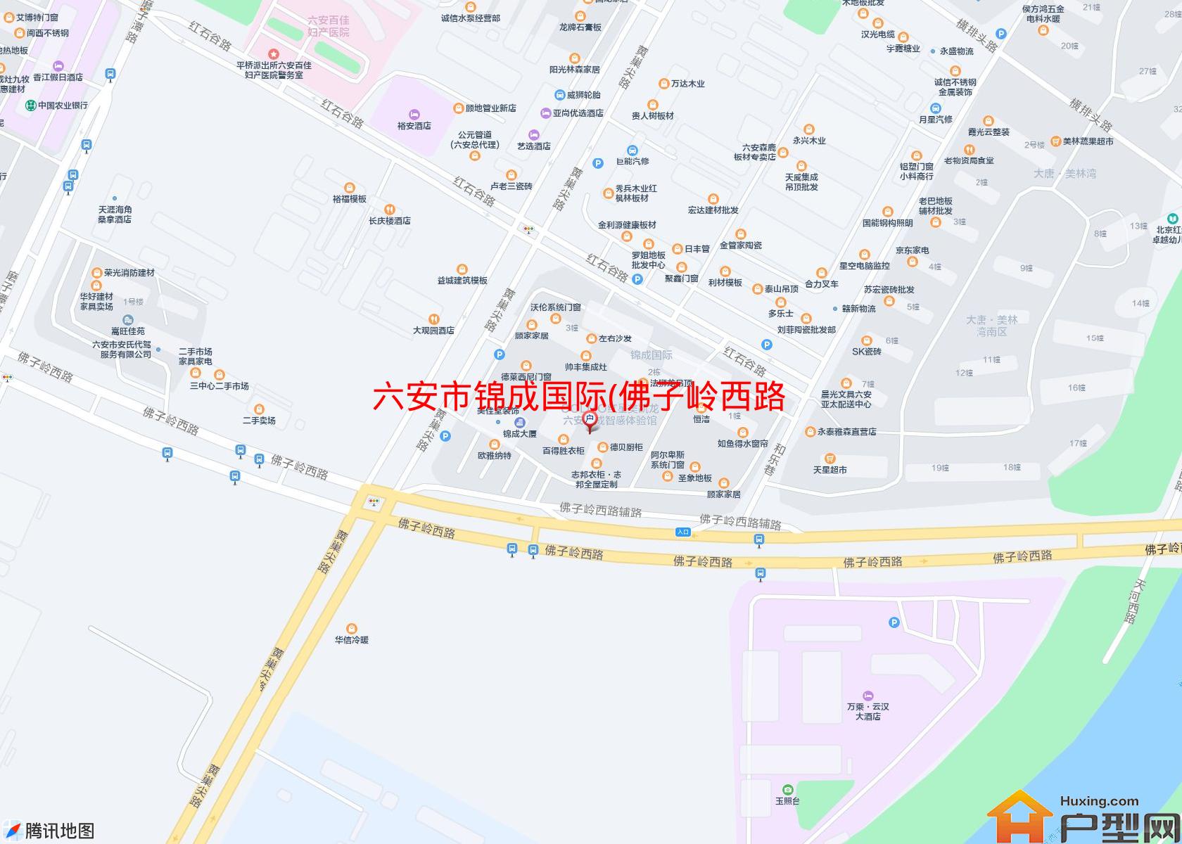 锦成国际(佛子岭西路)小区 - 户型网