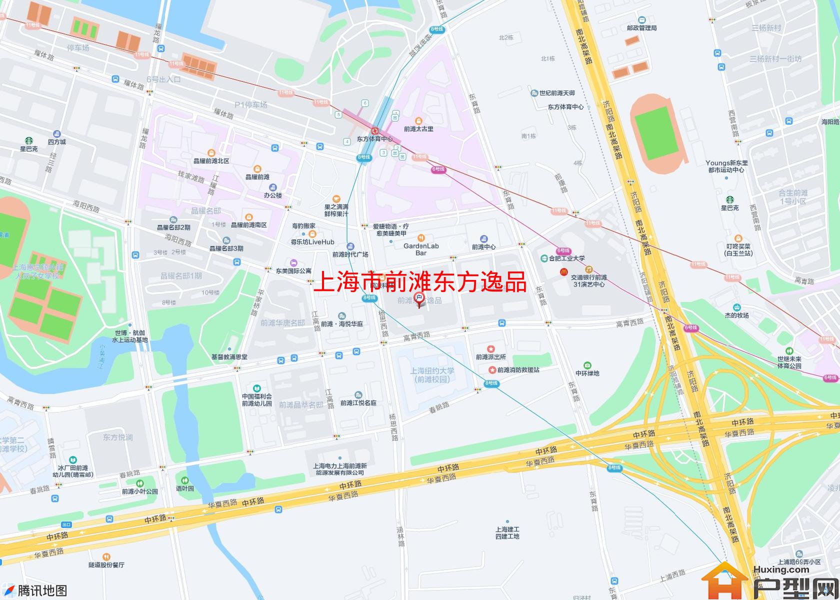 前滩东方逸品小区 - 户型网