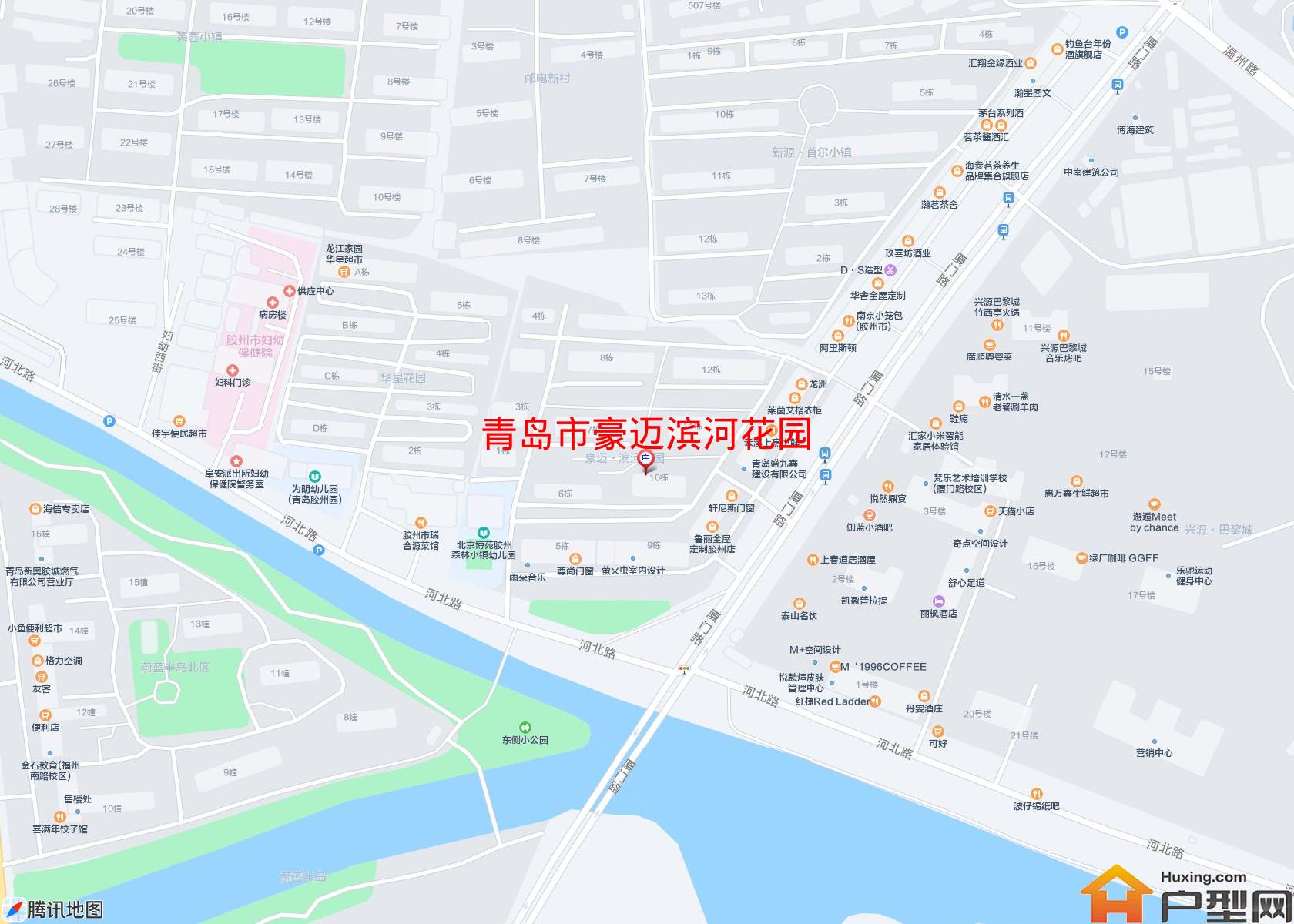 豪迈滨河花园小区 - 户型网