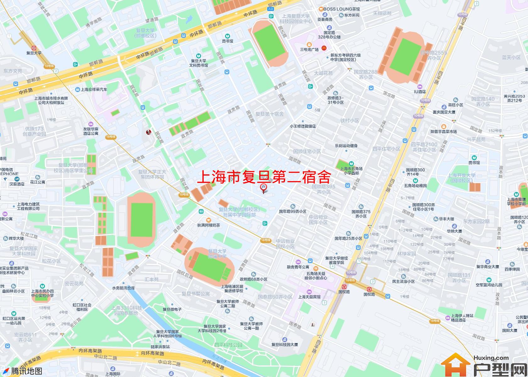 复旦第二宿舍小区 - 户型网