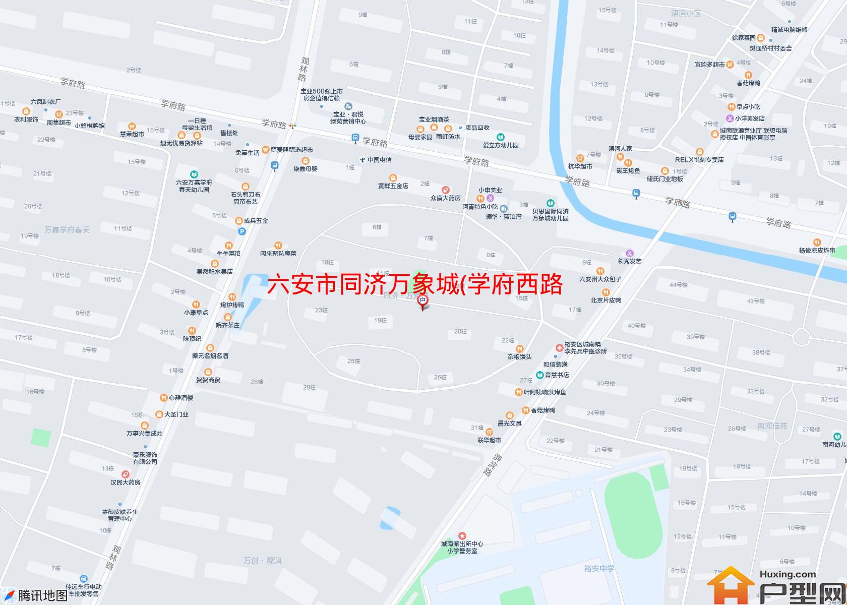 同济万象城(学府西路1号)小区 - 户型网