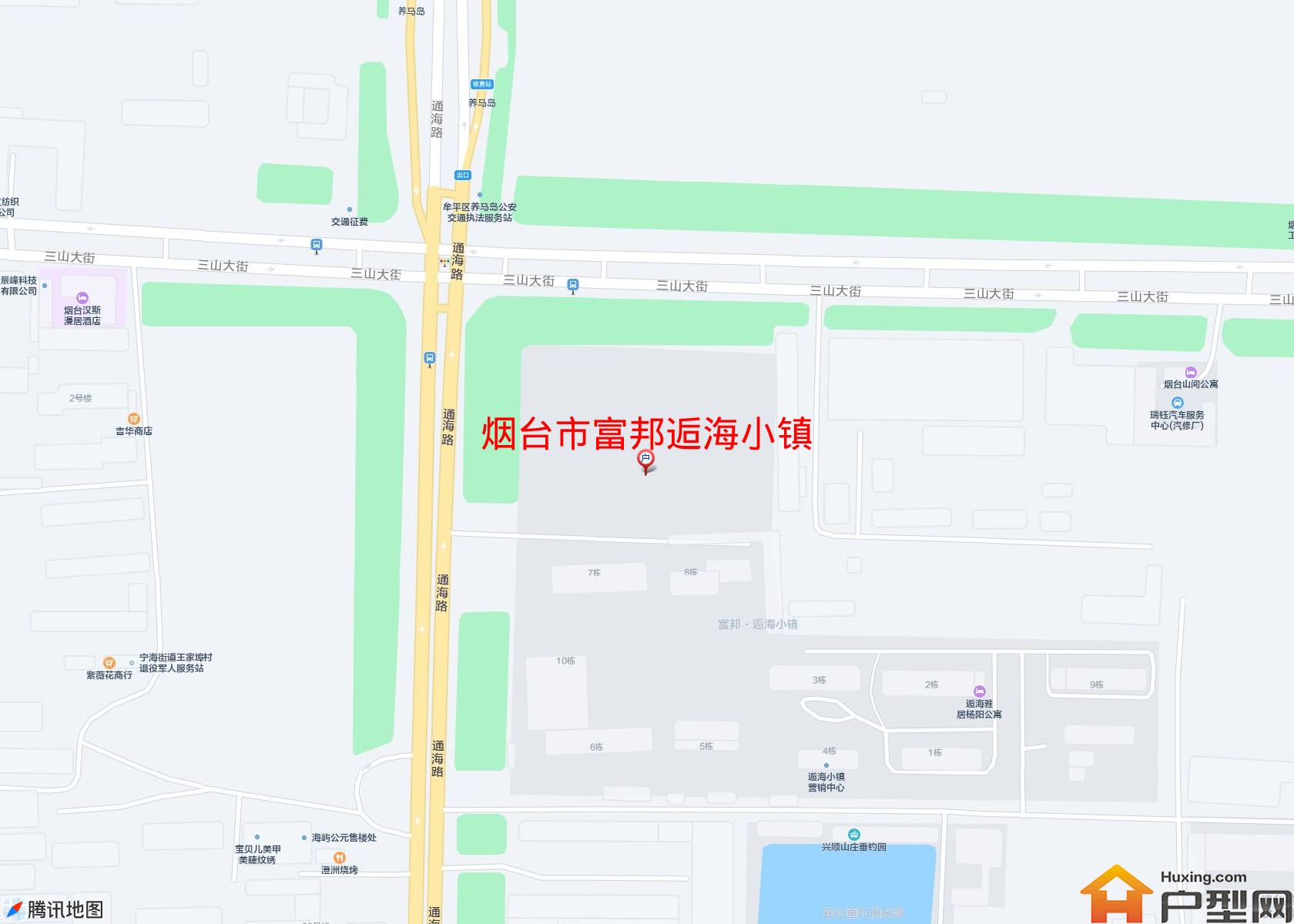 富邦逅海小镇小区 - 户型网