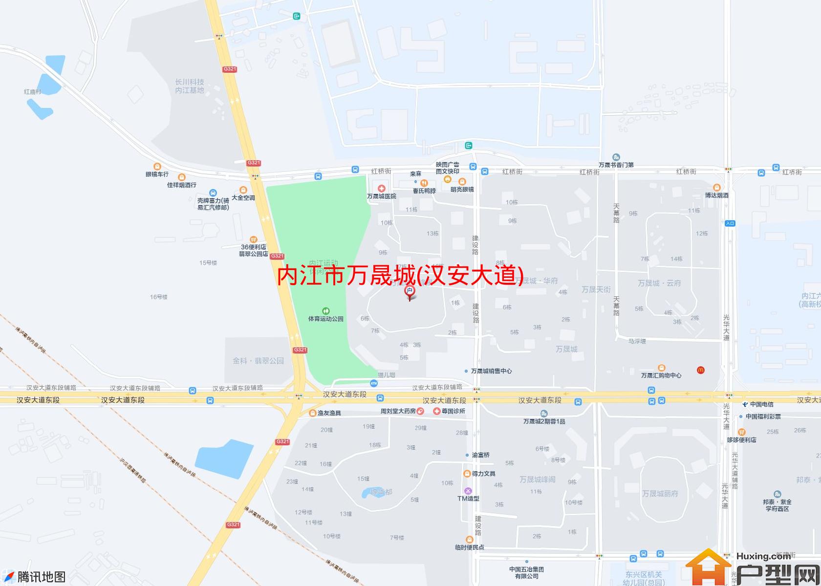 万晟城(汉安大道)小区 - 户型网
