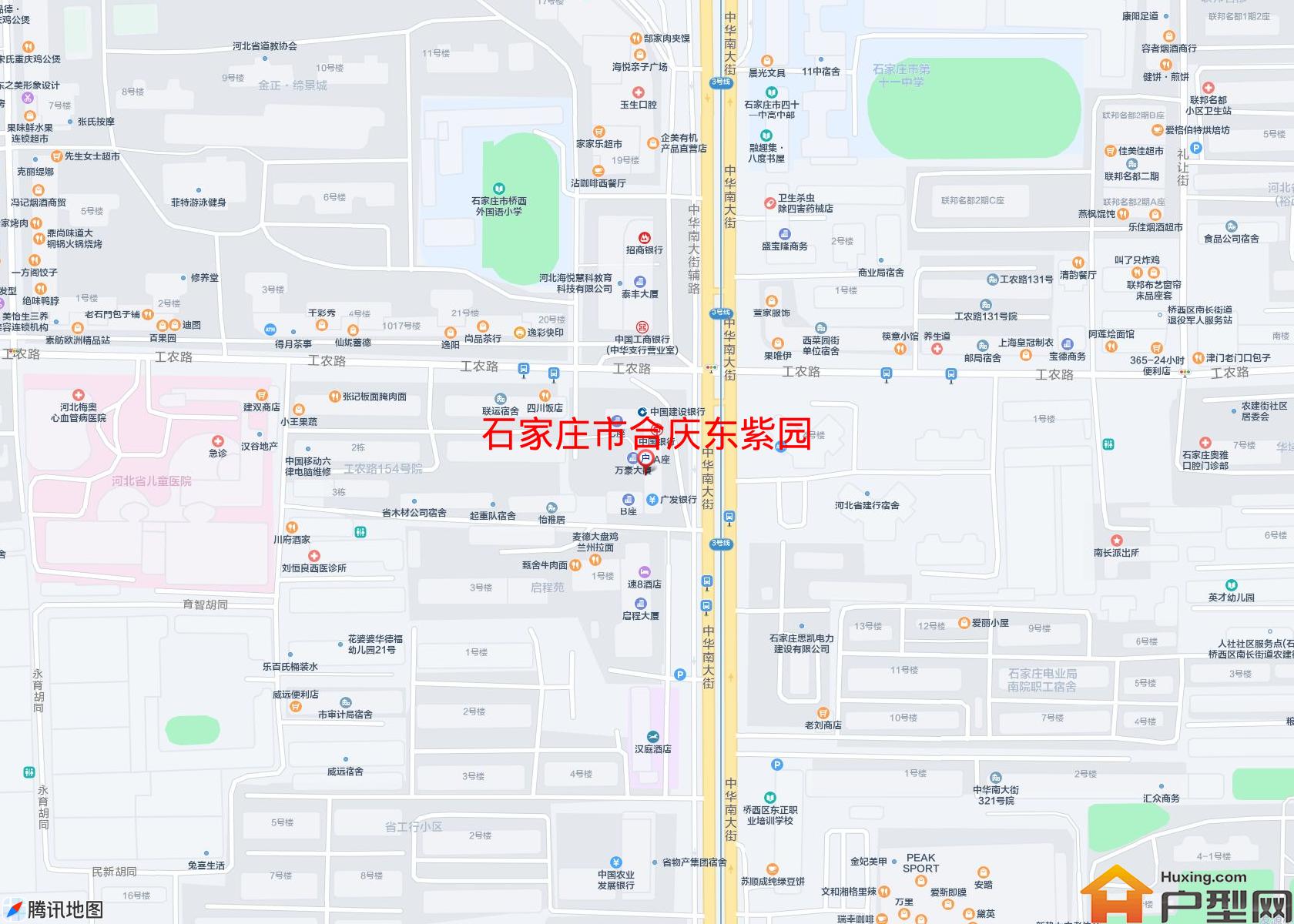 合庆东紫园小区 - 户型网