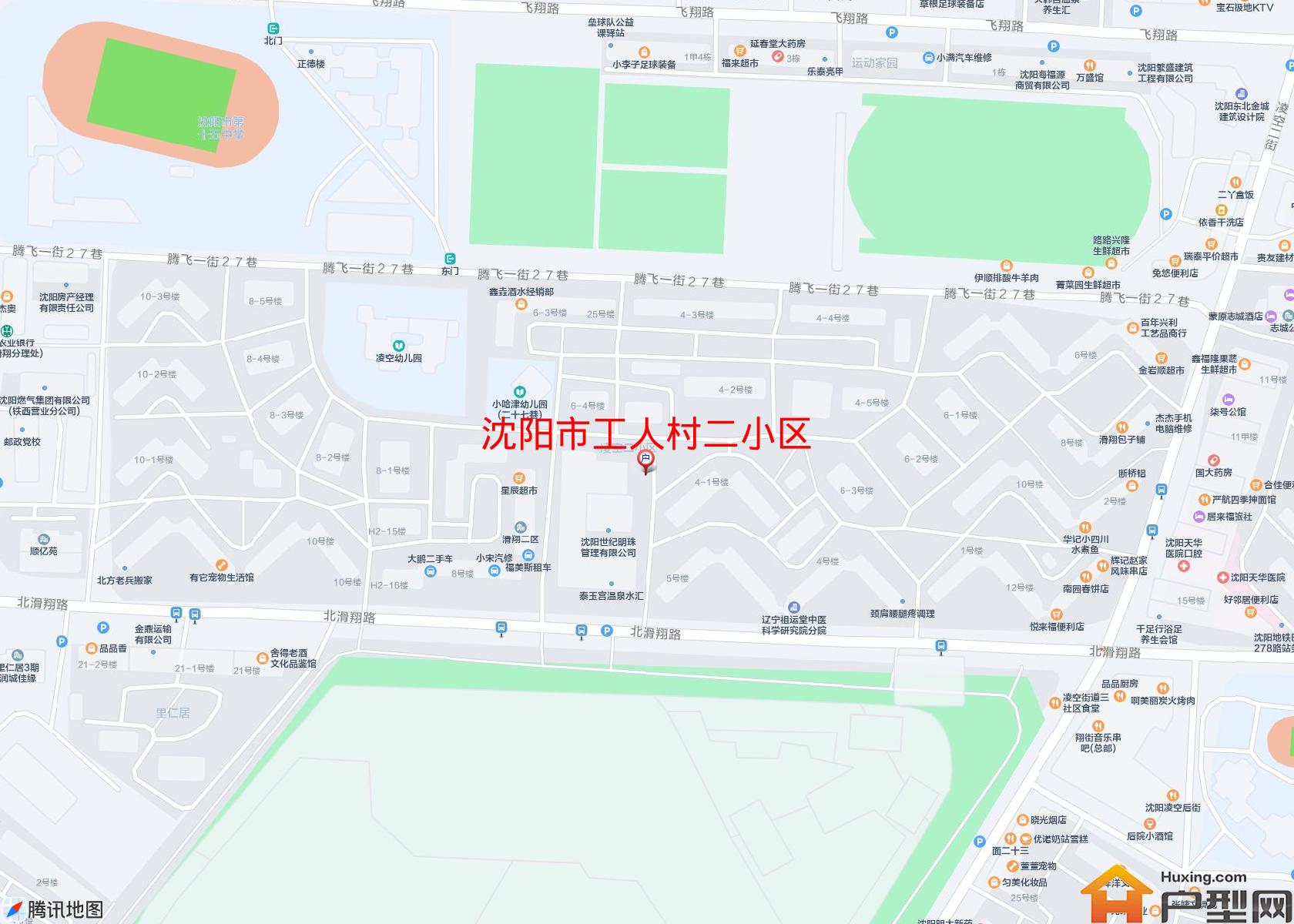 工人村二小区小区 - 户型网