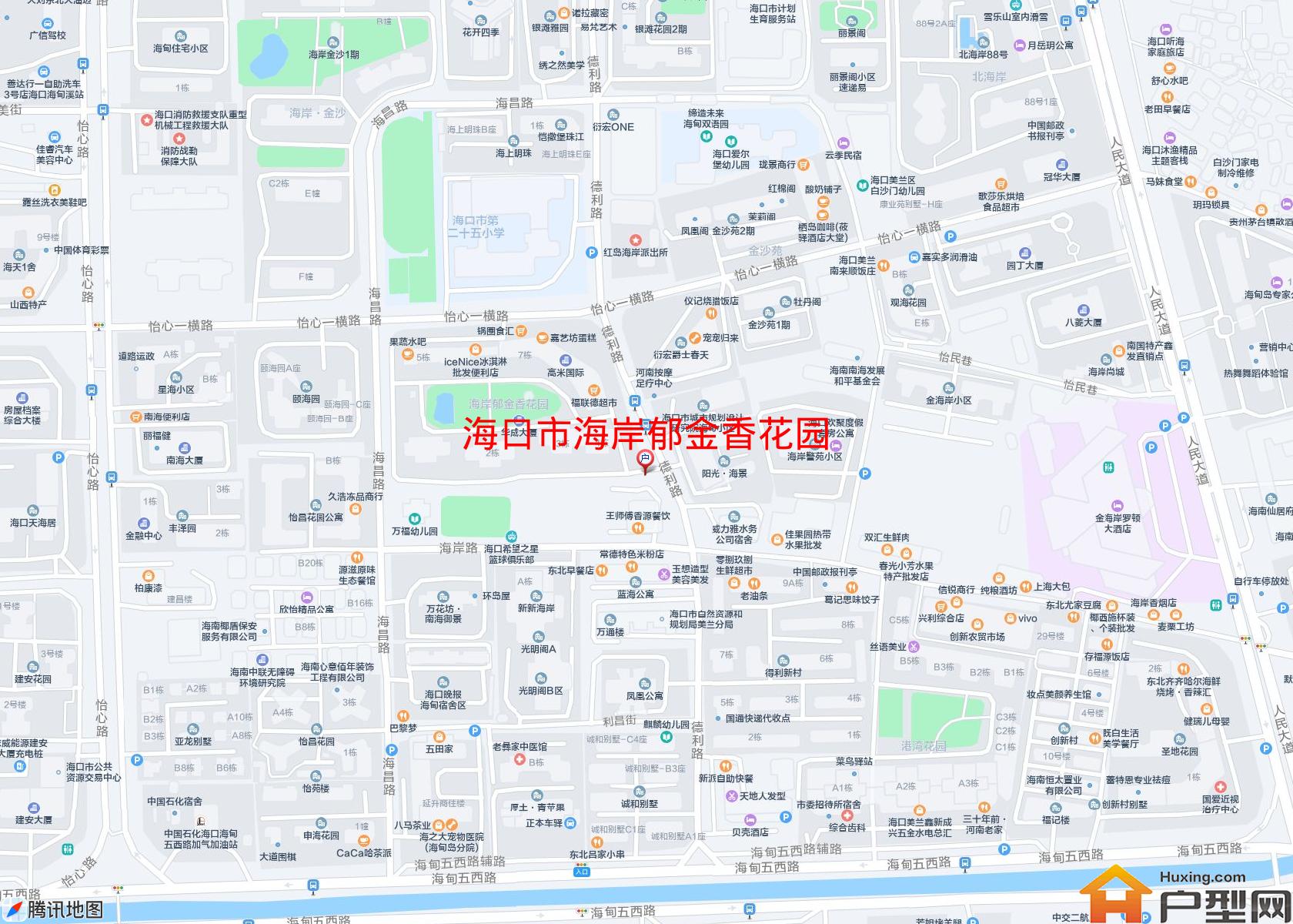 海岸郁金香花园小区 - 户型网