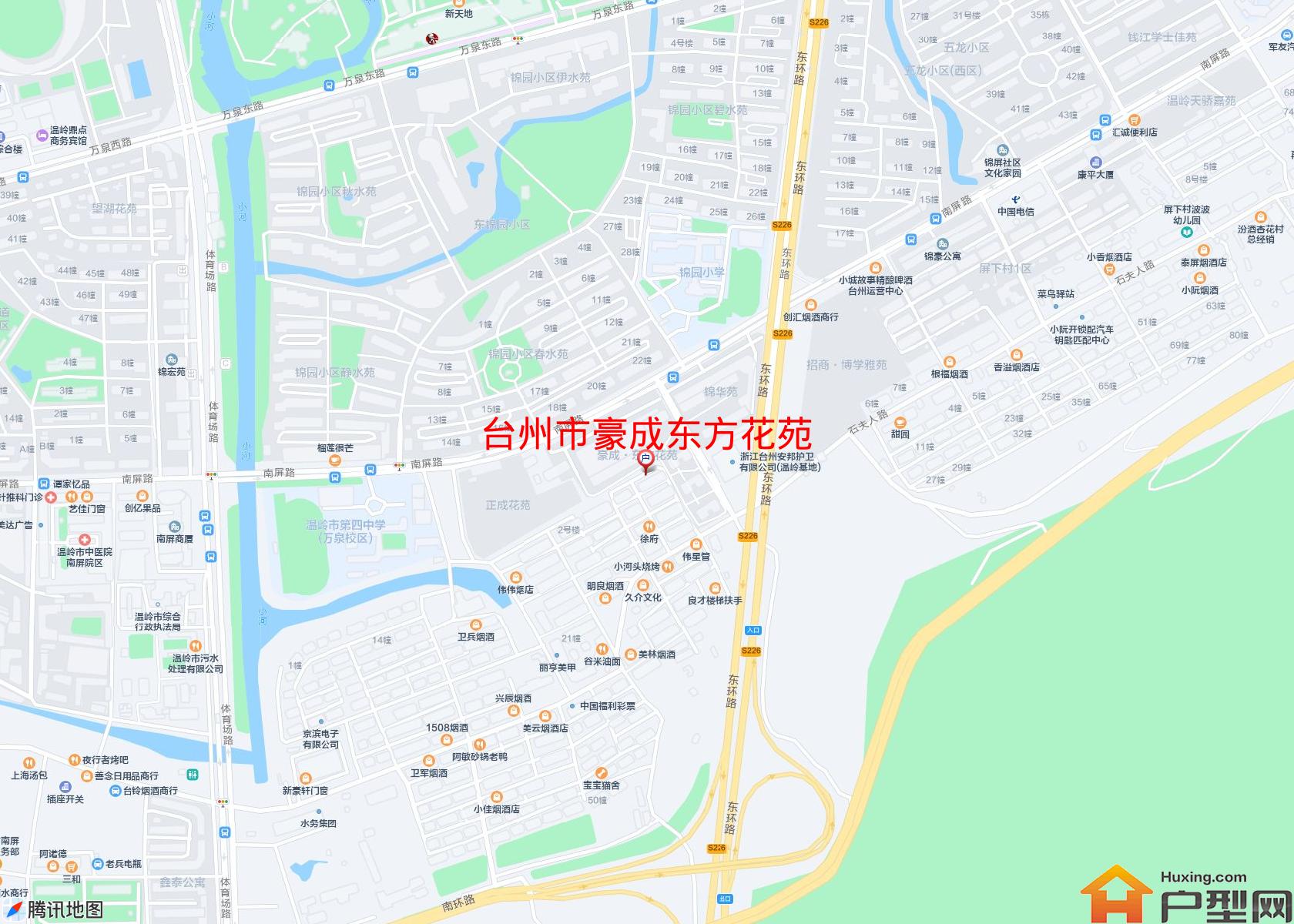 豪成东方花苑小区 - 户型网