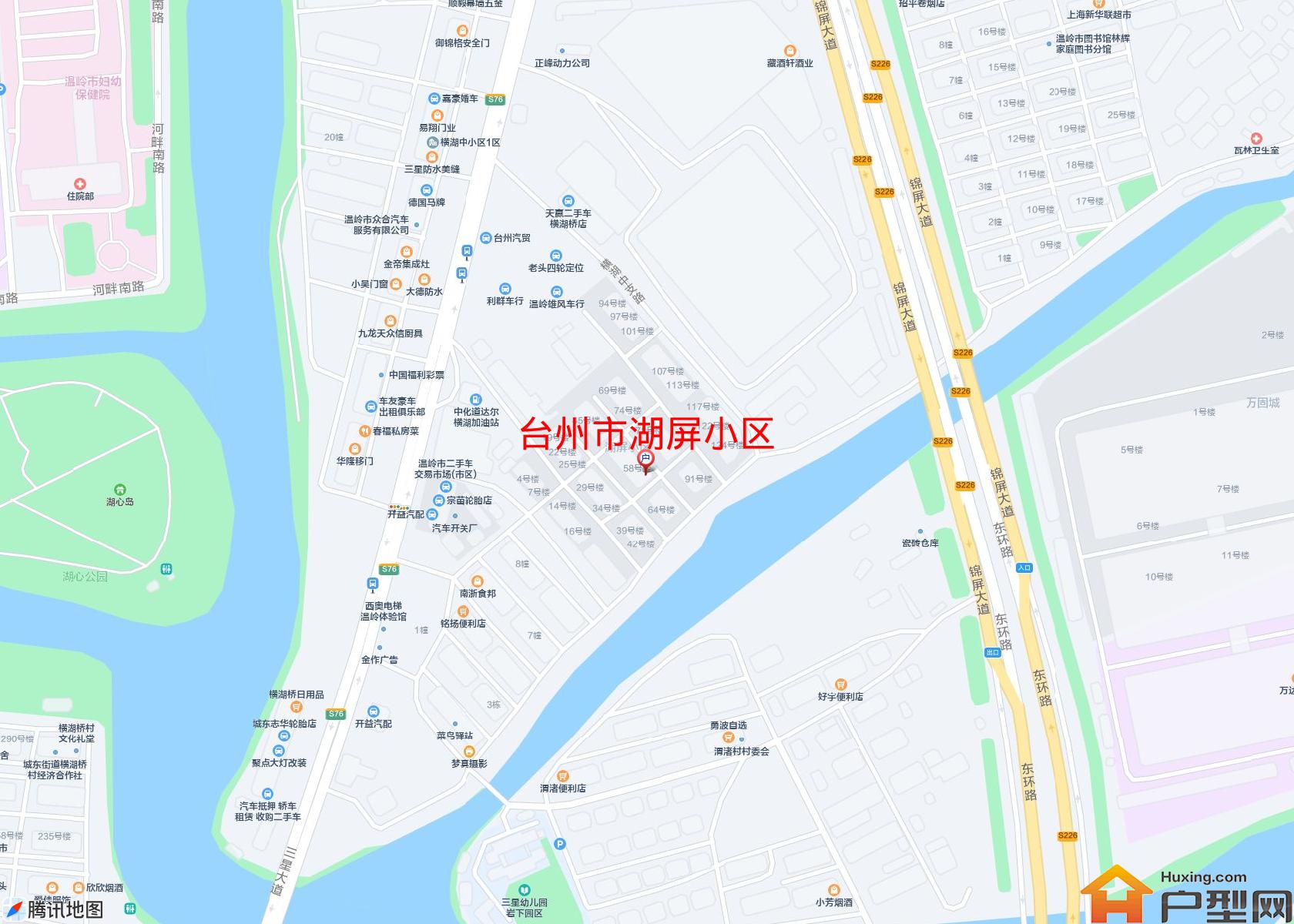 湖屏小区小区 - 户型网