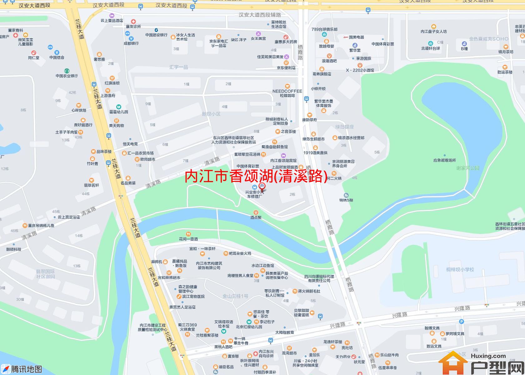 香颂湖(清溪路)小区 - 户型网
