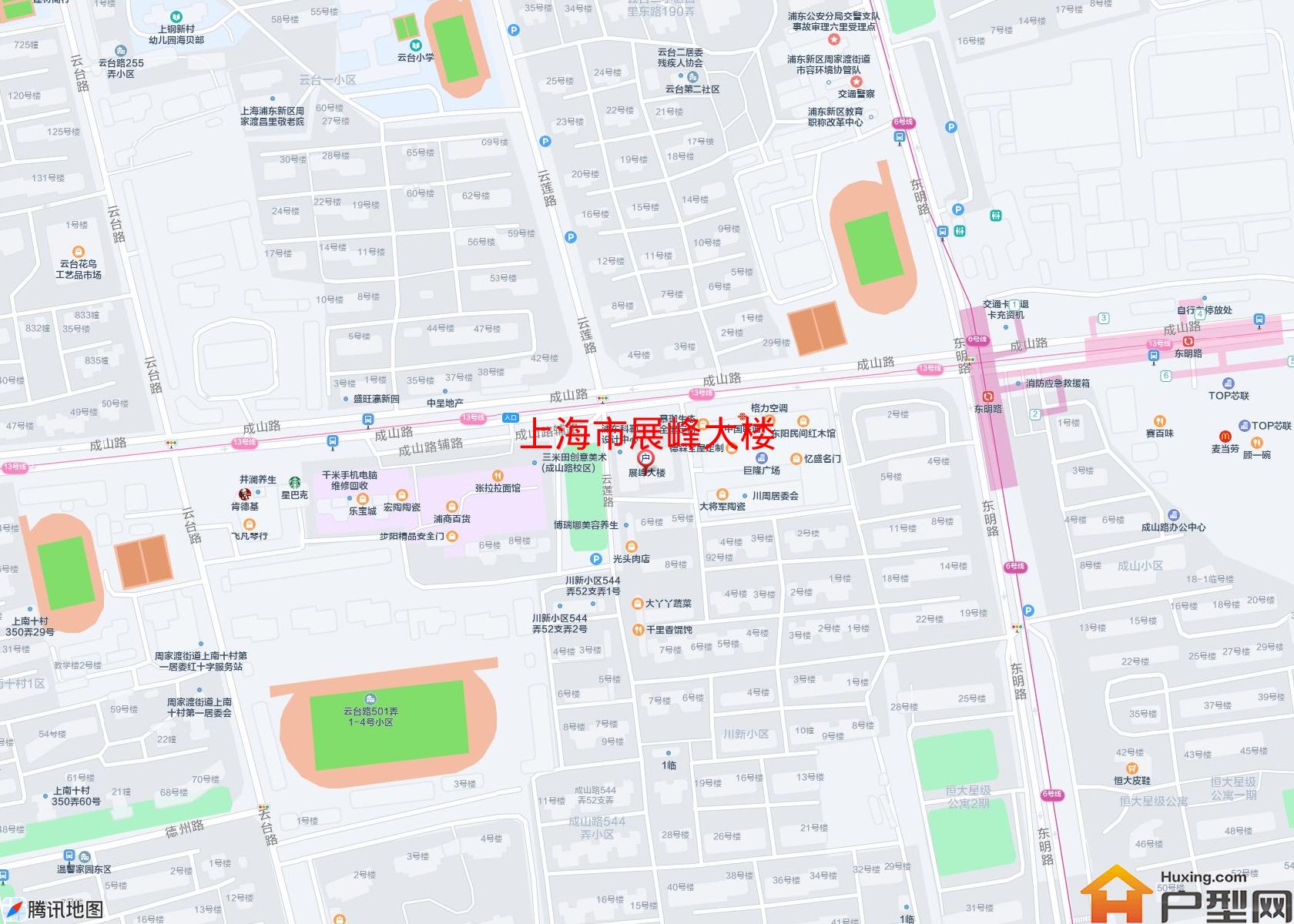 展峰大楼小区 - 户型网