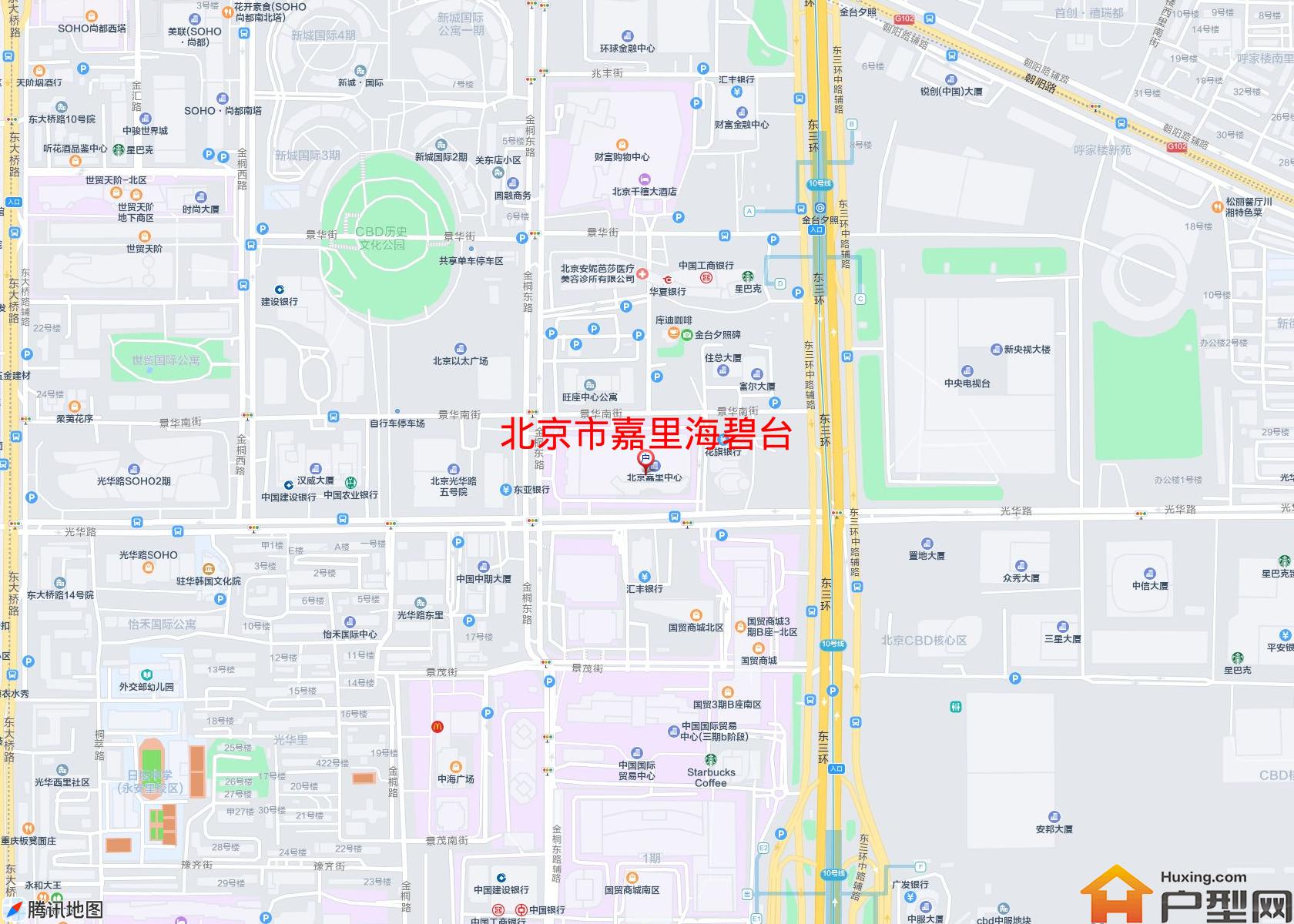 嘉里海碧台小区 - 户型网