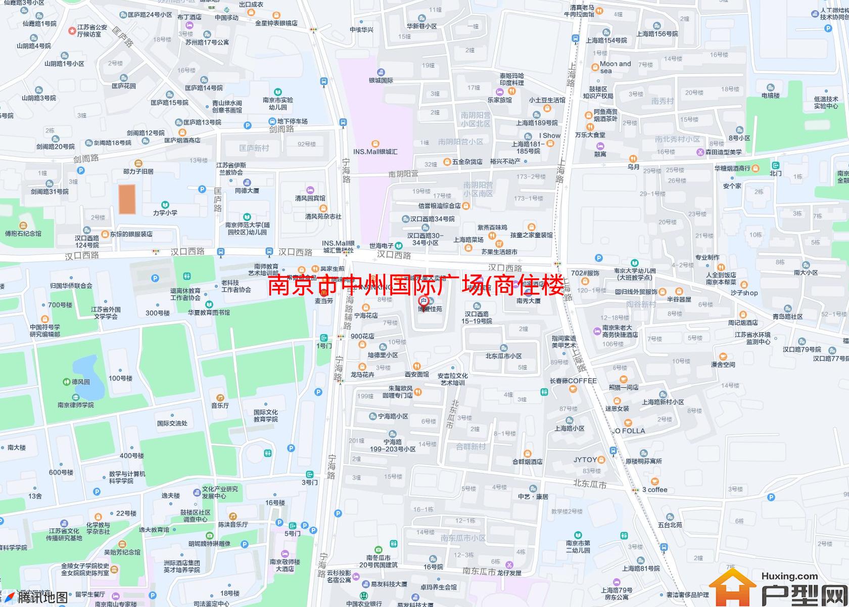 中州国际广场(商住楼)小区 - 户型网