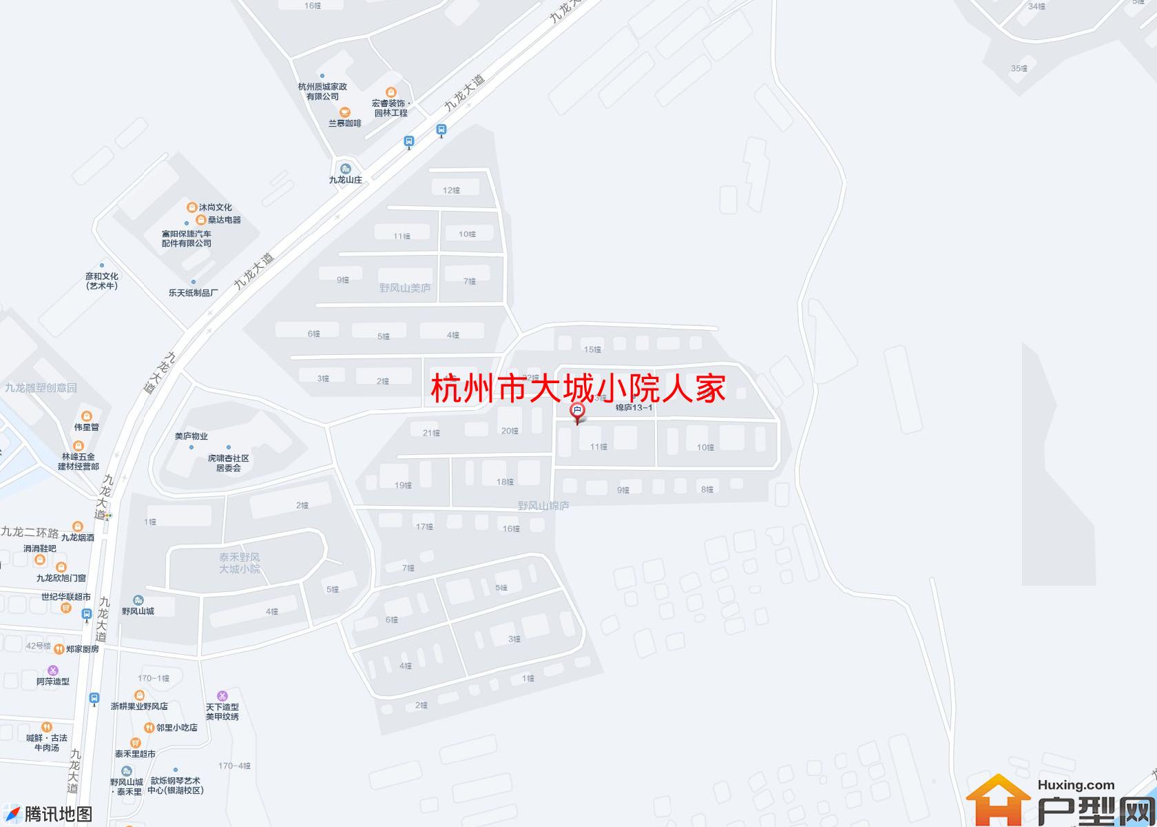 大城小院人家小区 - 户型网