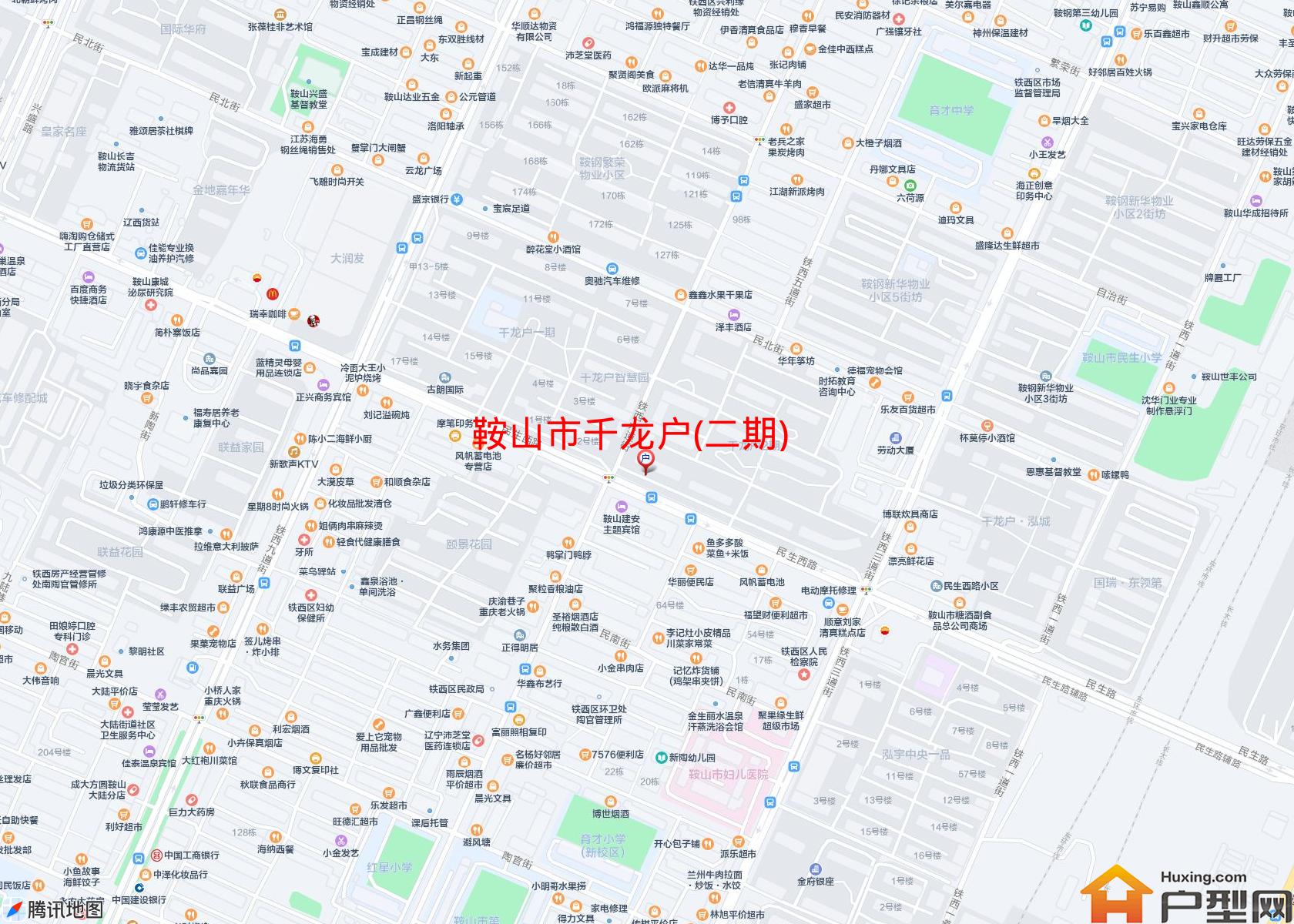 千龙户(二期)小区 - 户型网